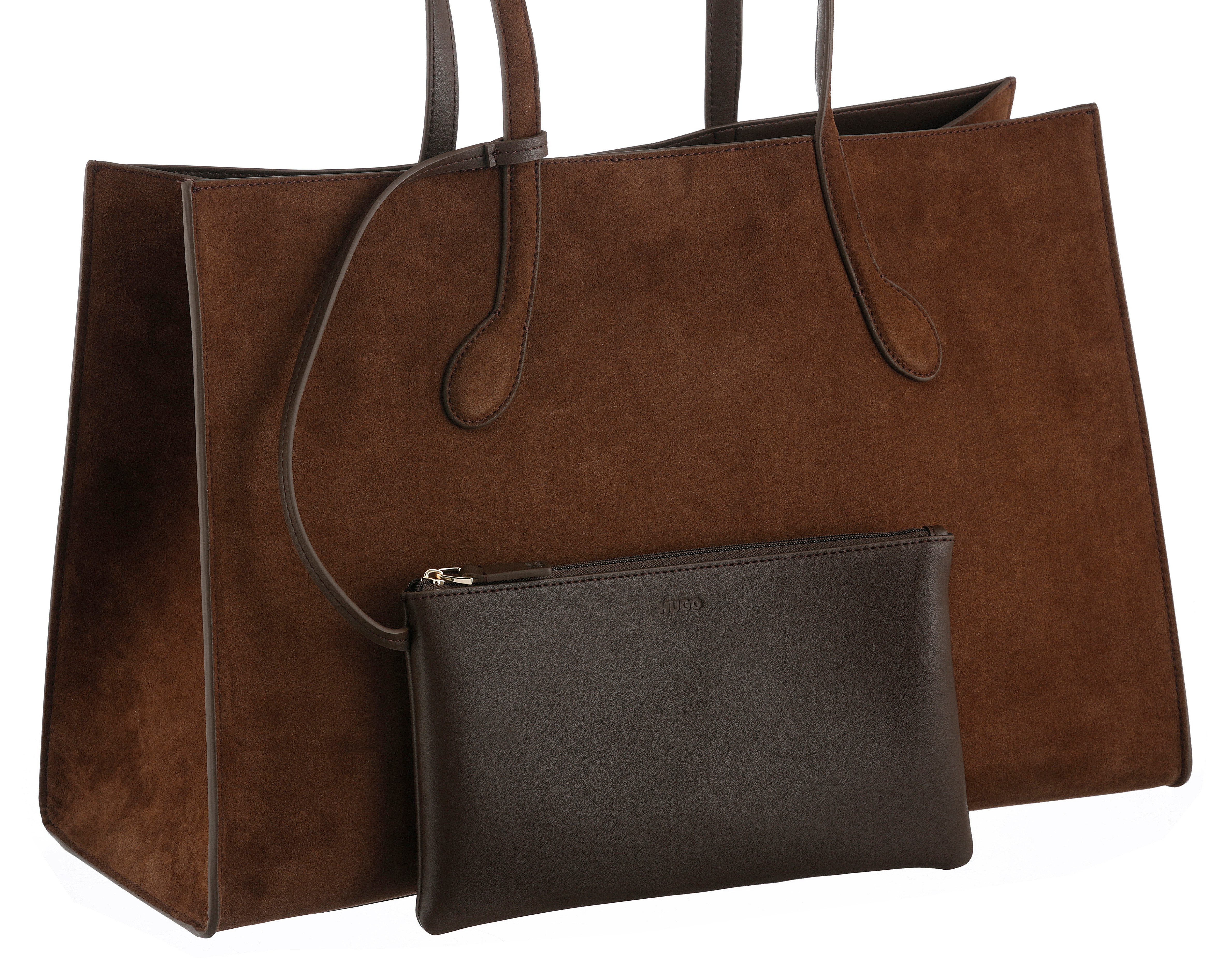 HUGO Shopper, Tote Bag, Henkeltasche, Set 2tlg.: Schultertasche mit Innentasche