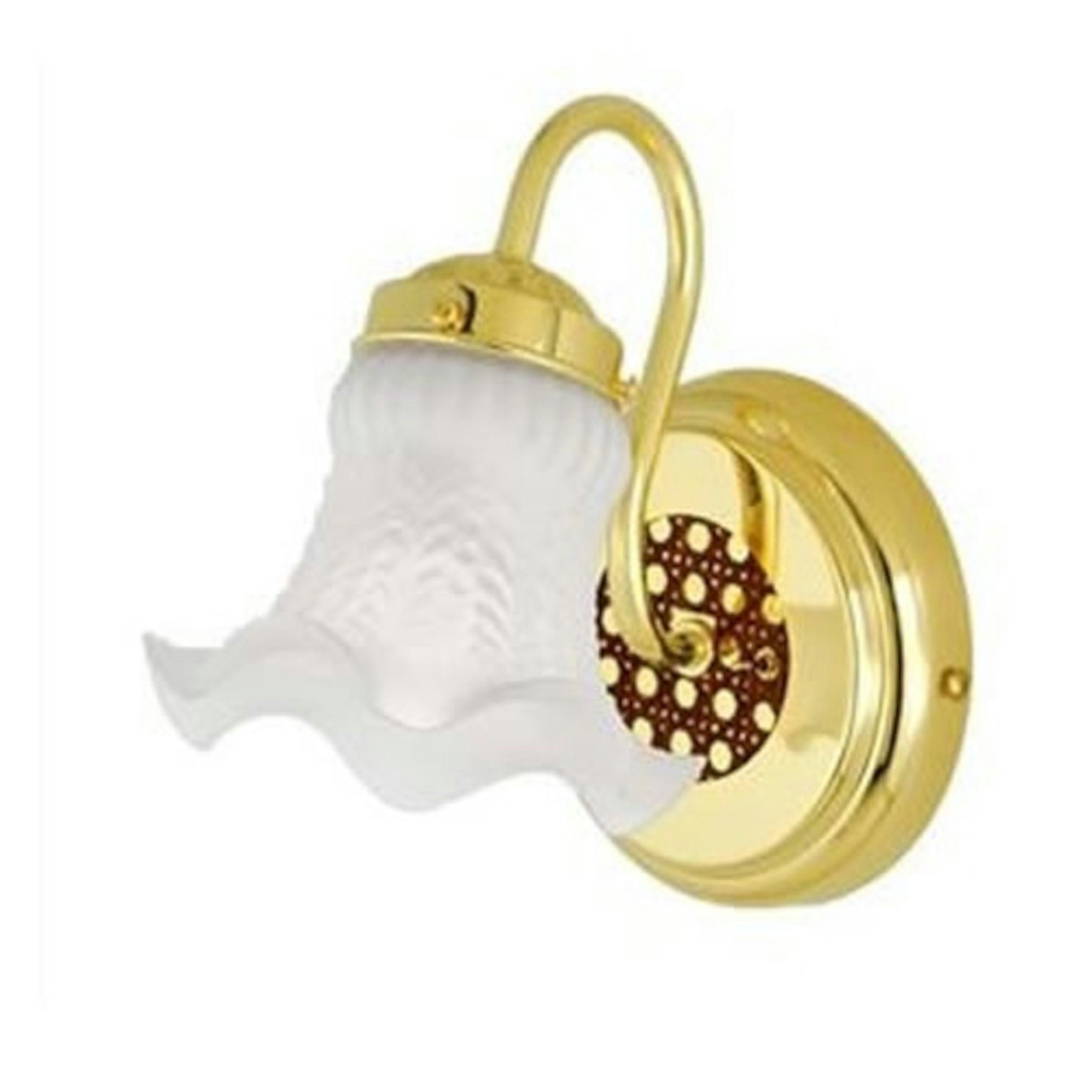 Westinghouse Wandleuchte Wandlampe Messing - Rattan - Retro Wandstrahler, E14