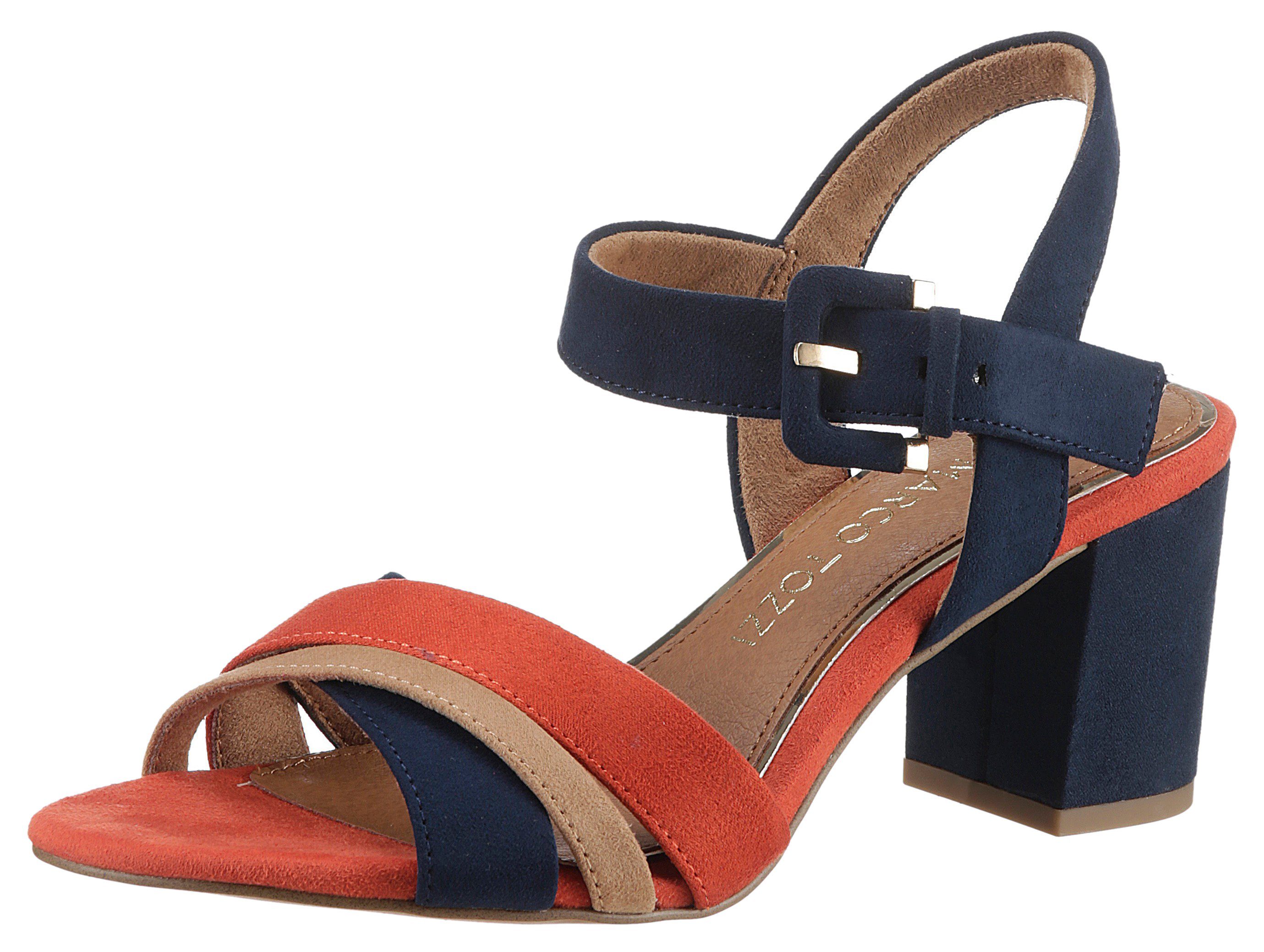 MARCO TOZZI Sandalette, Blockabsatz, Sommerschuh, Sandale günstig online kaufen