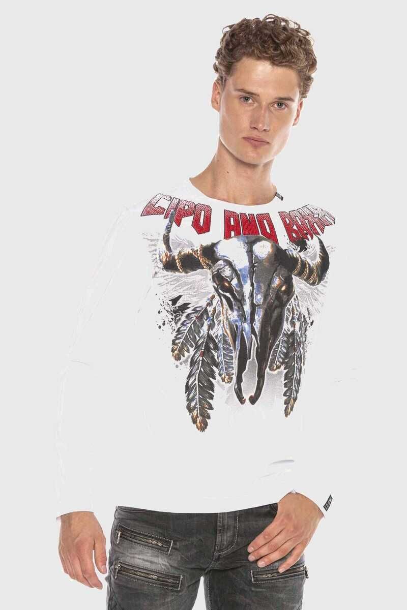 Cipo & Baxx T-Shirt Sweatshirts mit coolem Print