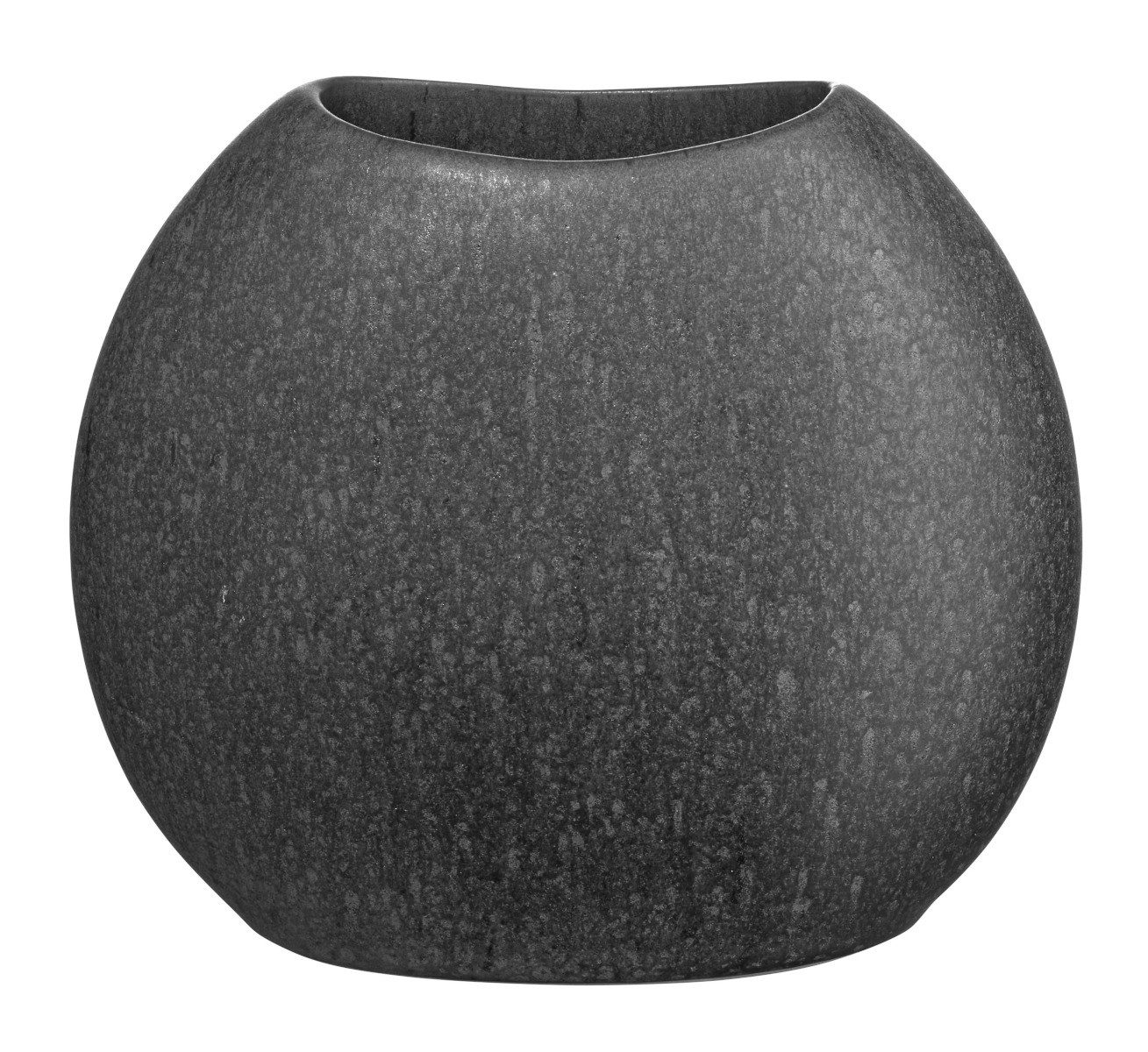 ASA SELECTION Dekovase moon Vase black iron 16cm (Vasen), Wohnaccessoires