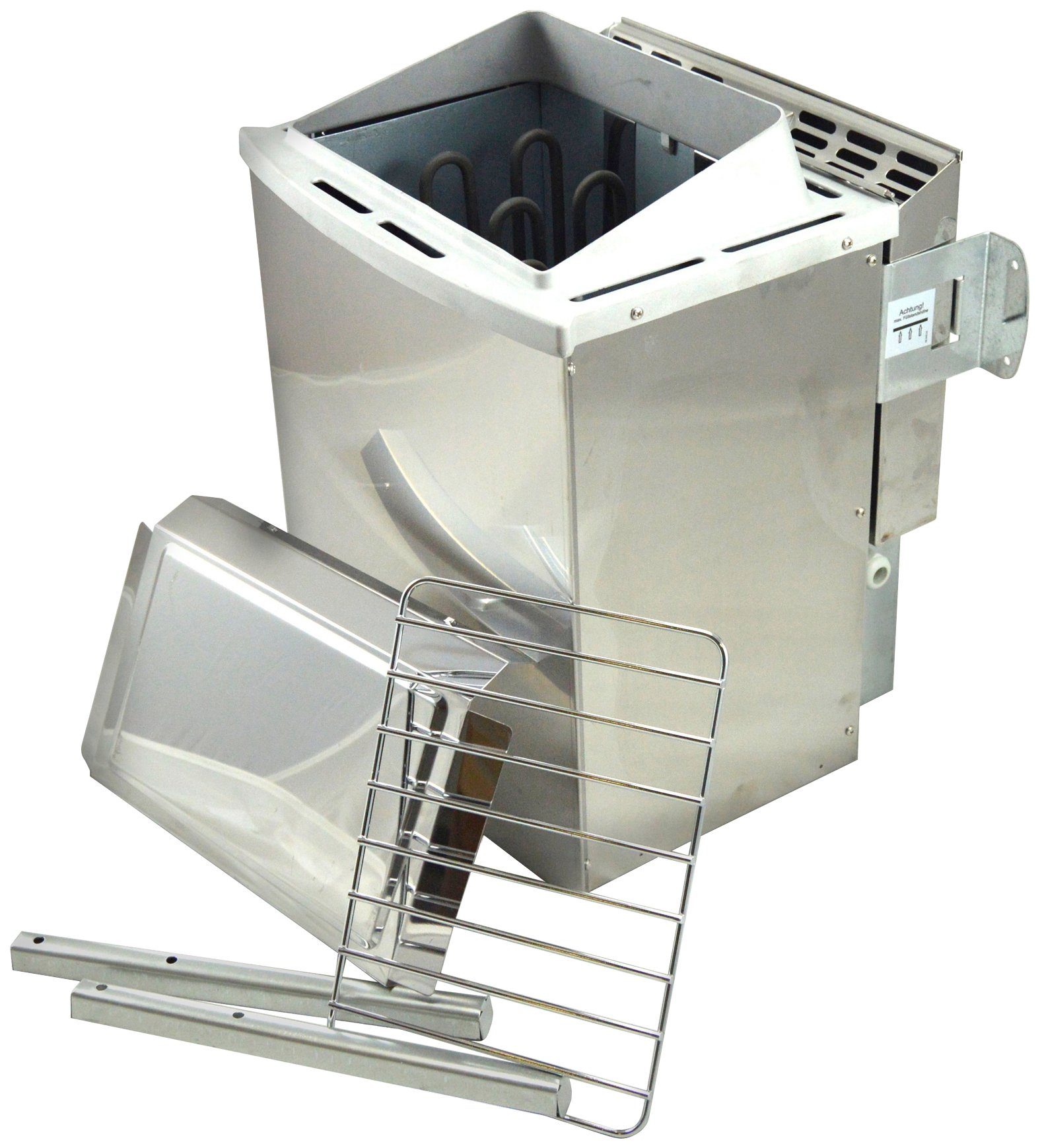 Karibu Bio-Saunaofen, 9 kW, für externe Steuerungen, mit Steinen