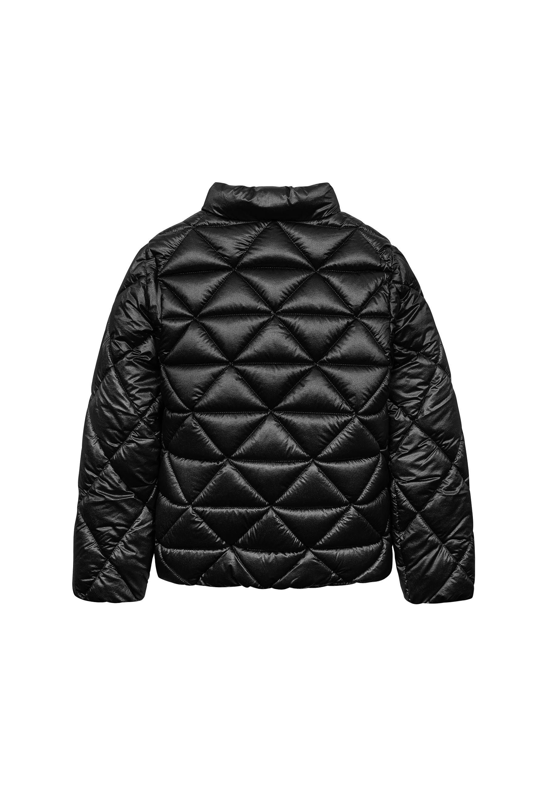 Steppjacke MINOTI Steppjacke (1y-14y) mit Kapuze Schwarz