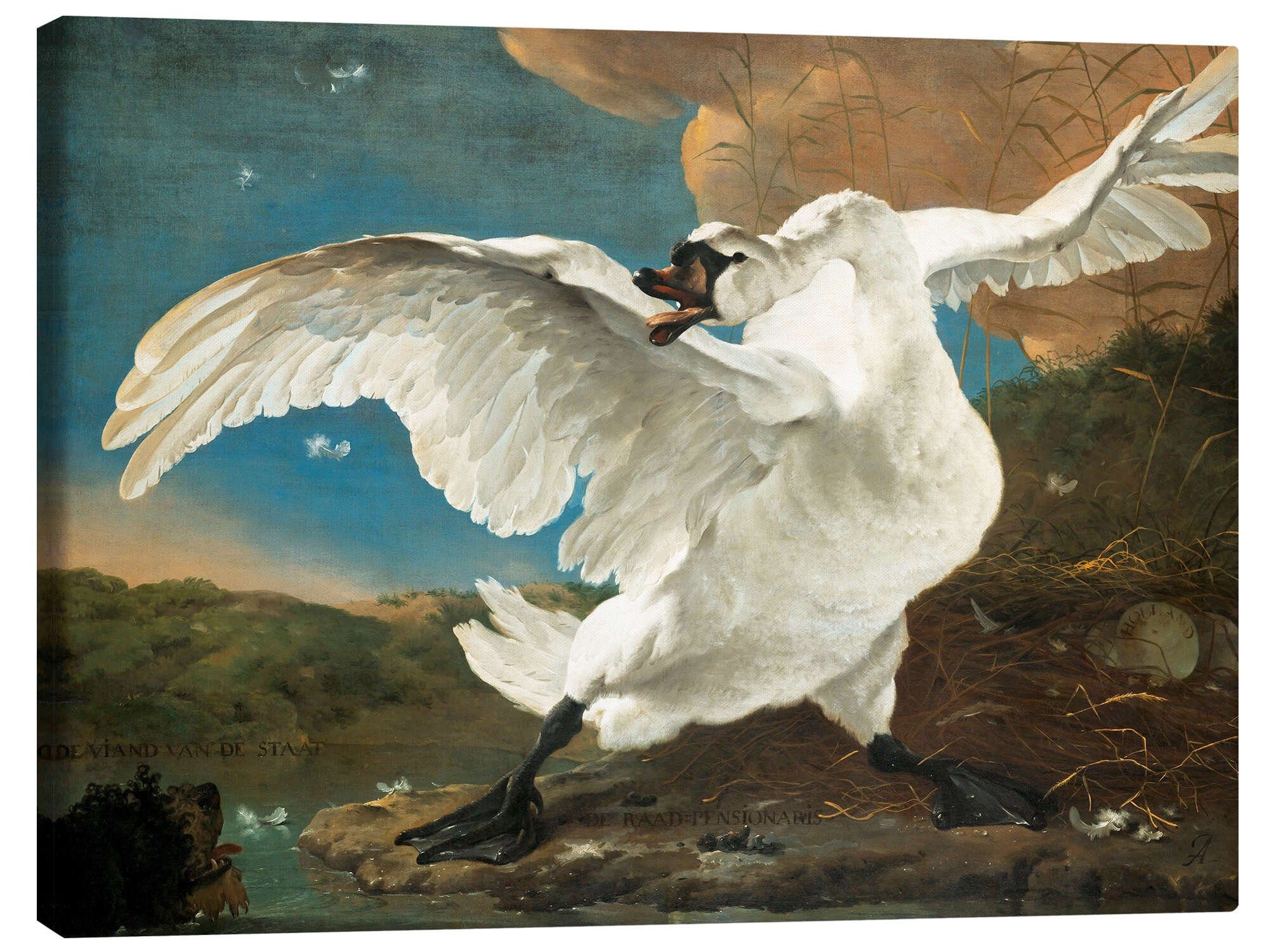 Leinwandbild Jan Asselijn
