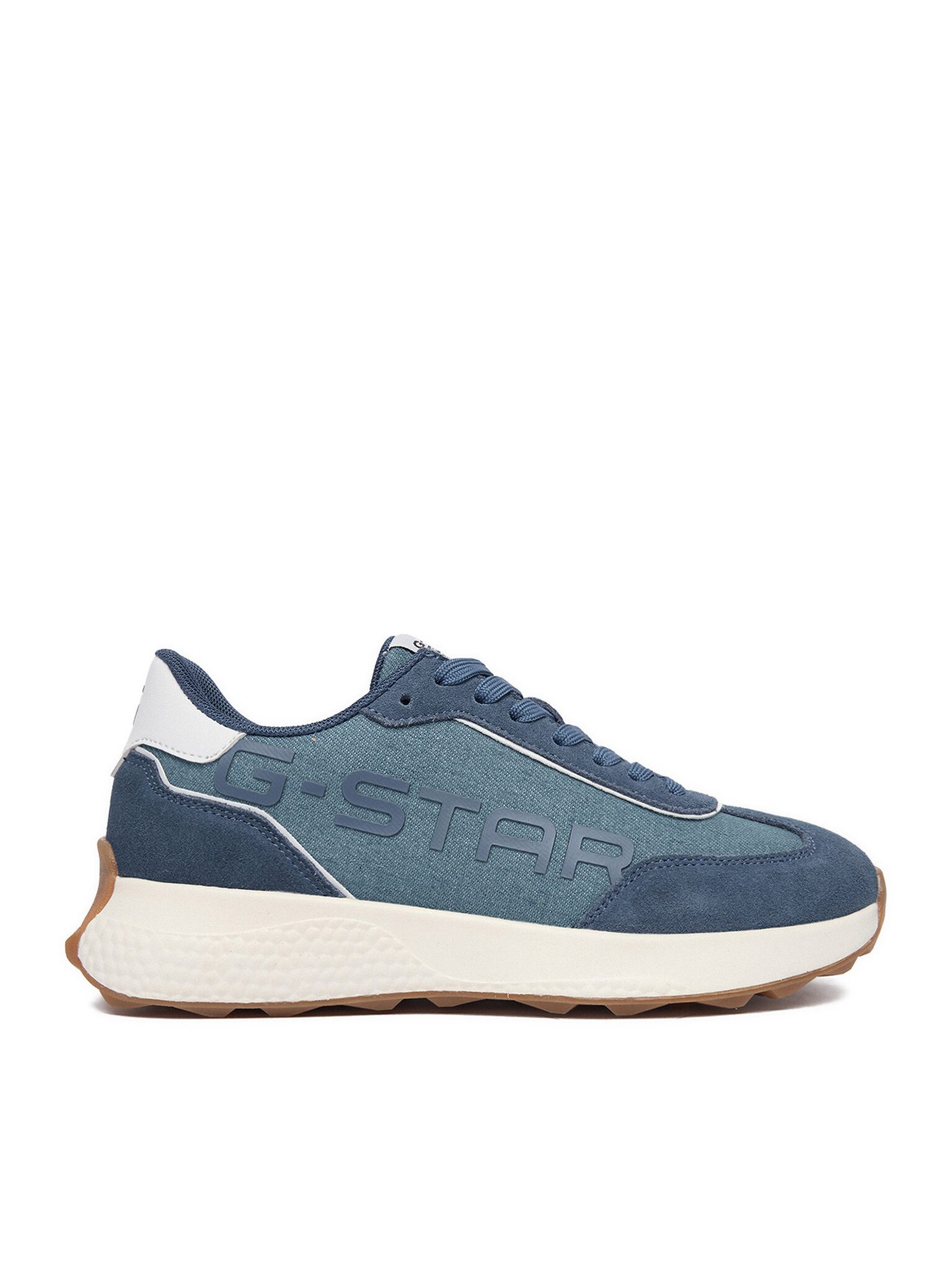 G-STAR G Star Raw Damenschuhe Blau G-STAR RAW-EO-EDITH Blaues Licht Sneaker