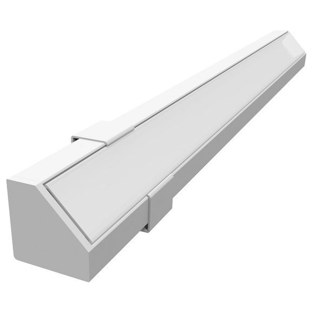 LED-Stripe-Profil 1-flammig, Streifen Grazia 2m, 10 SLV Schienenprofil in LED Profilelemente Weiß