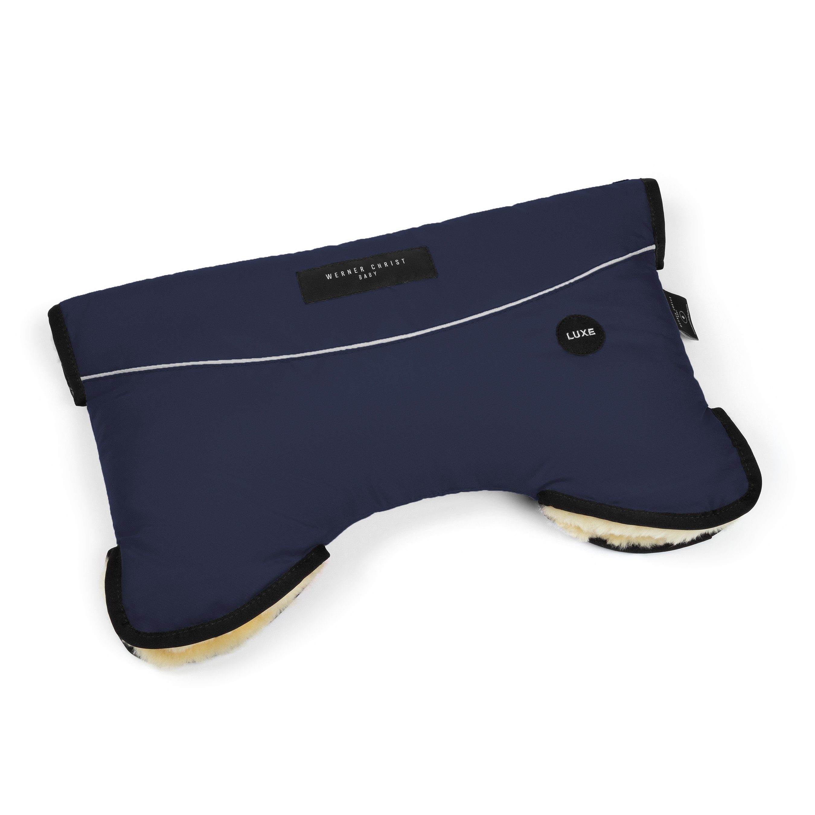 Werner Christ Baby Fäustlinge MOFFY LUXE MUFF mit vollfelligem Innenteil