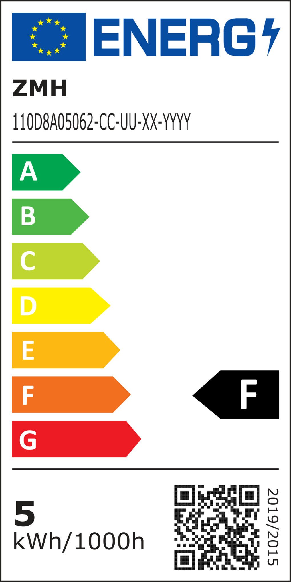 Energieeffizienzklasse: 