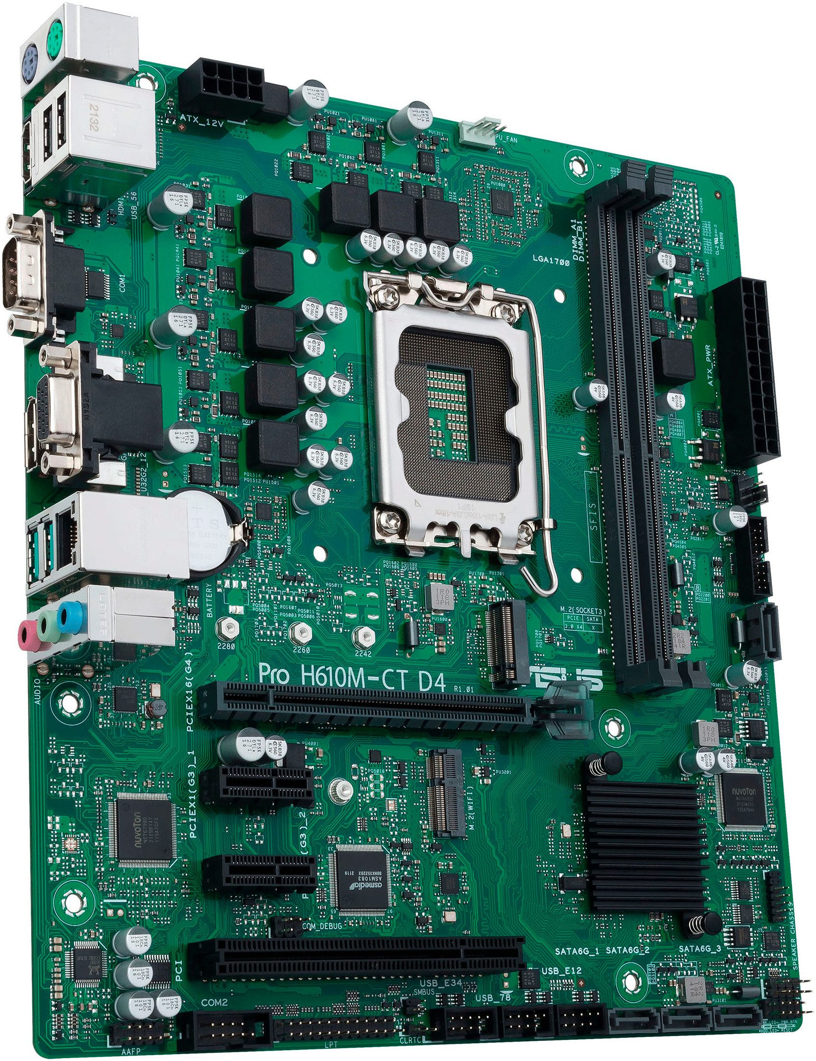 Asus PRO H610M-C D4-CSM Mainboard