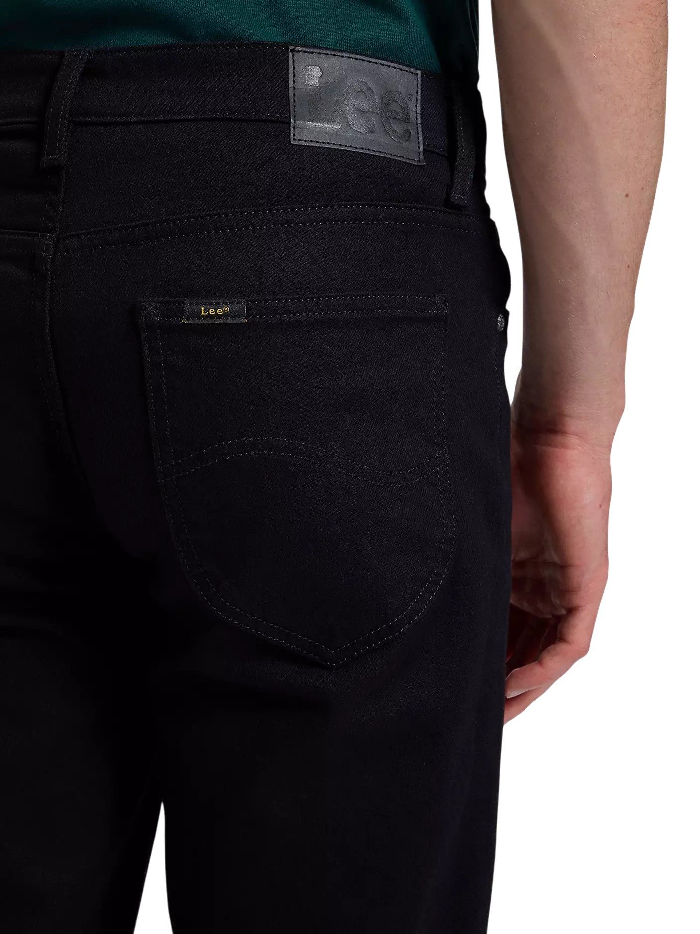 Lee® Regular-fit-Jeans Jeans Lee West base black (1-tlg) Gerader Schnitt