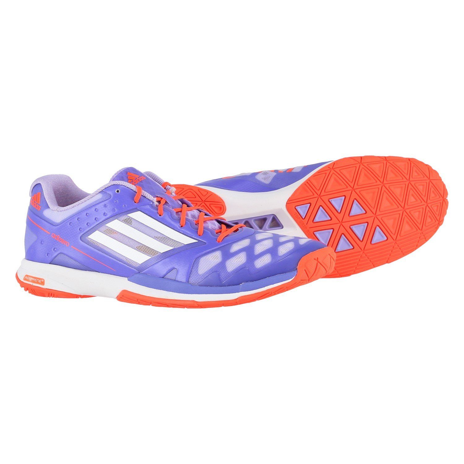 adidas Performance Hallen-Indooschuhe Feather violett Badmintonschuh