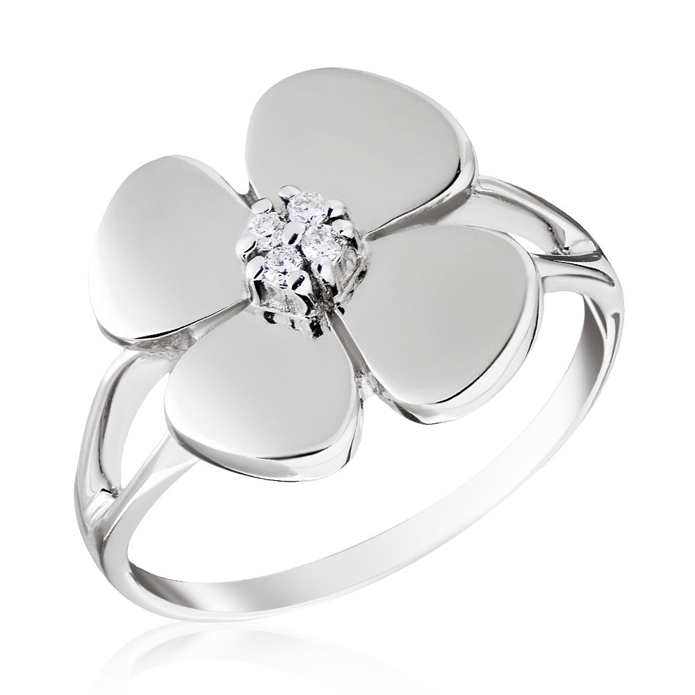 Secretforyou Fingerring Ring Fingerring 925 Silber Zirkonia Steine Echtschmuck, 925 Sterlingsilber