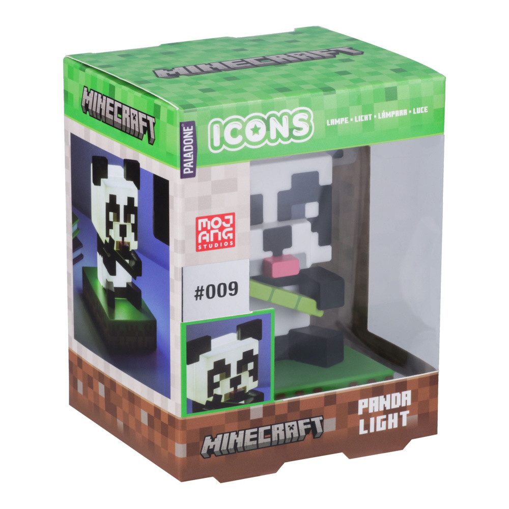 Paladone LED Dekolicht Minecraft Icons Leuchte Panda 11 cm