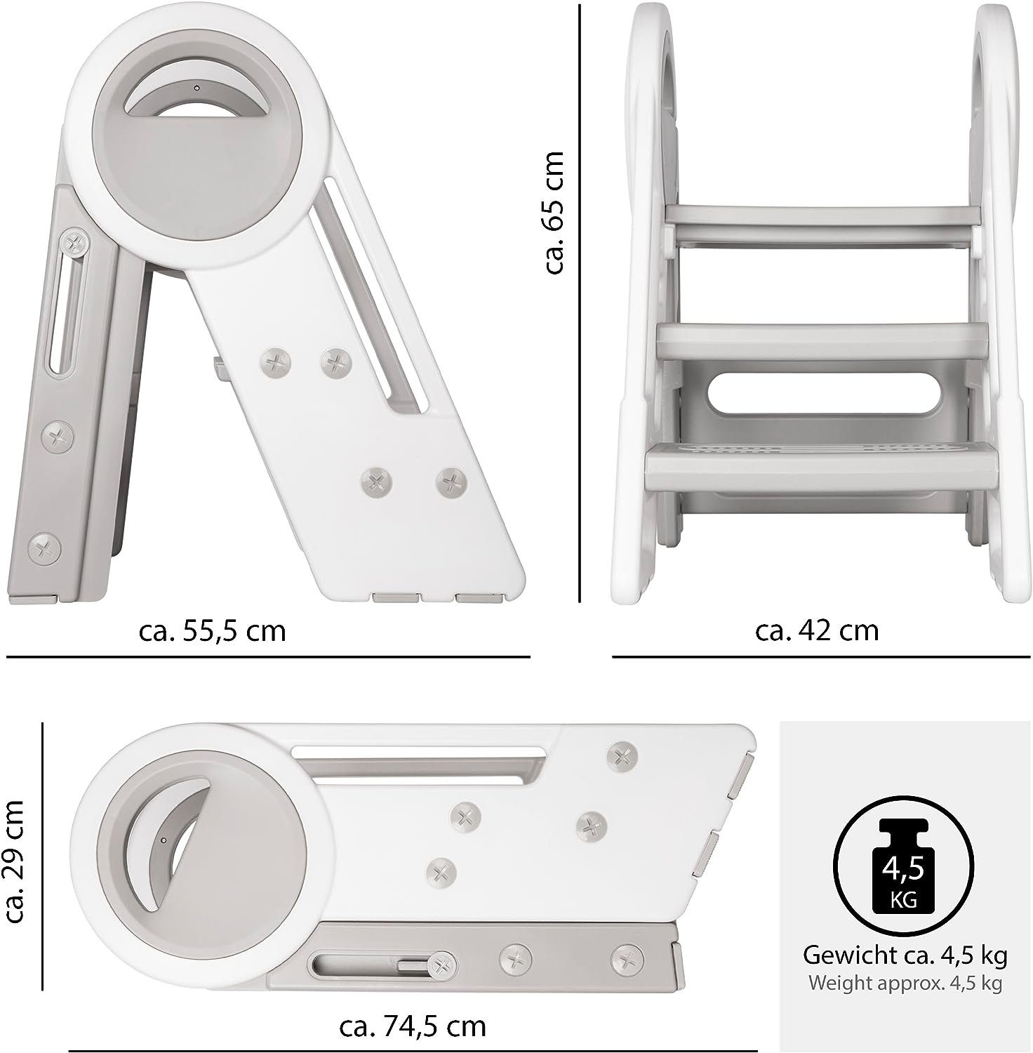 ONVAYA Tritthocker ONVAYA® Faltbarer Tritthocker für Kinder günstig online kaufen