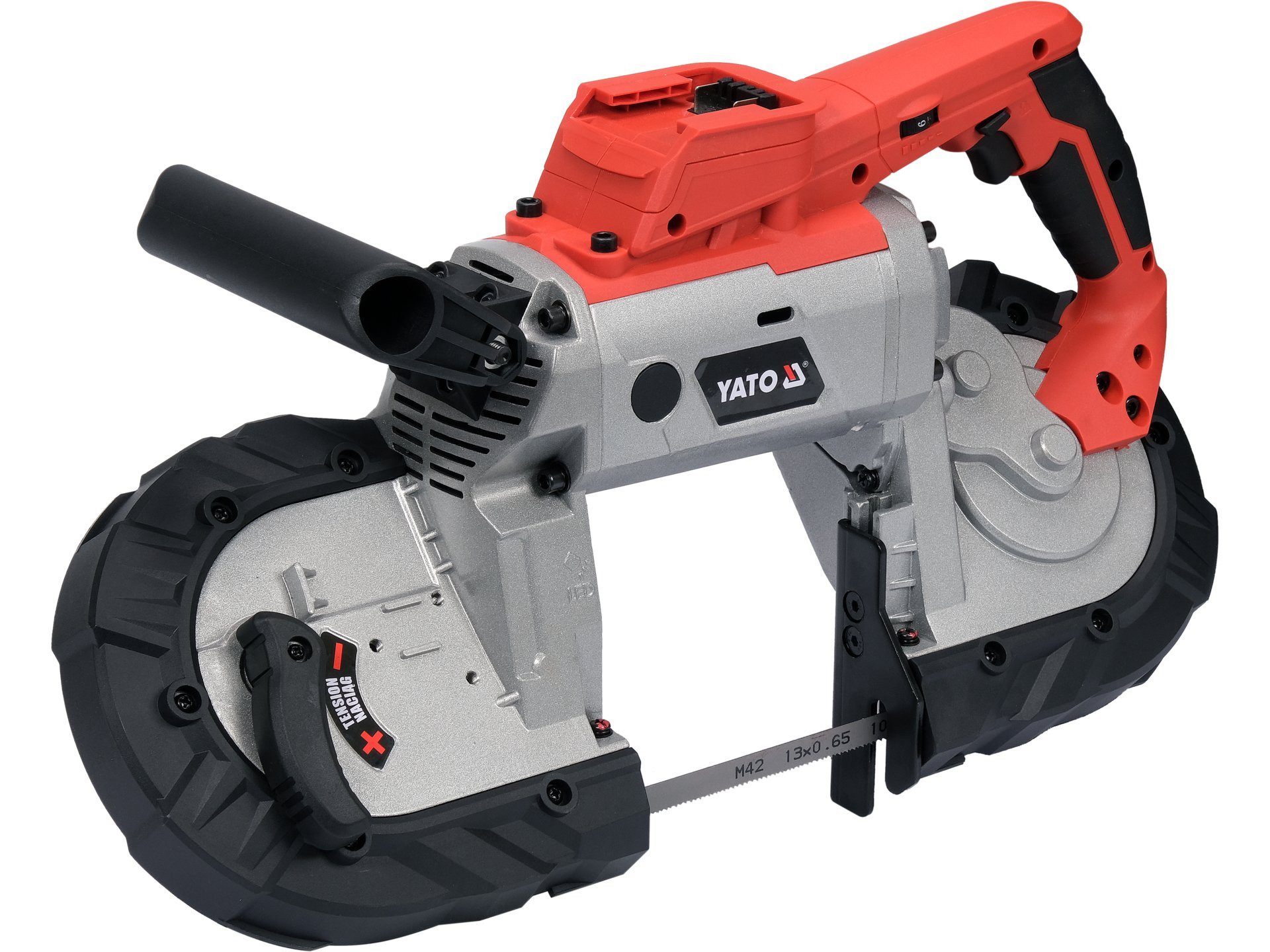 Yato Akku-Bandsäge Akku Bandsäge 18V, 125x125mm (ohne Akku), Akku Bandsäge 18V, 125x125mm (ohne Akku)