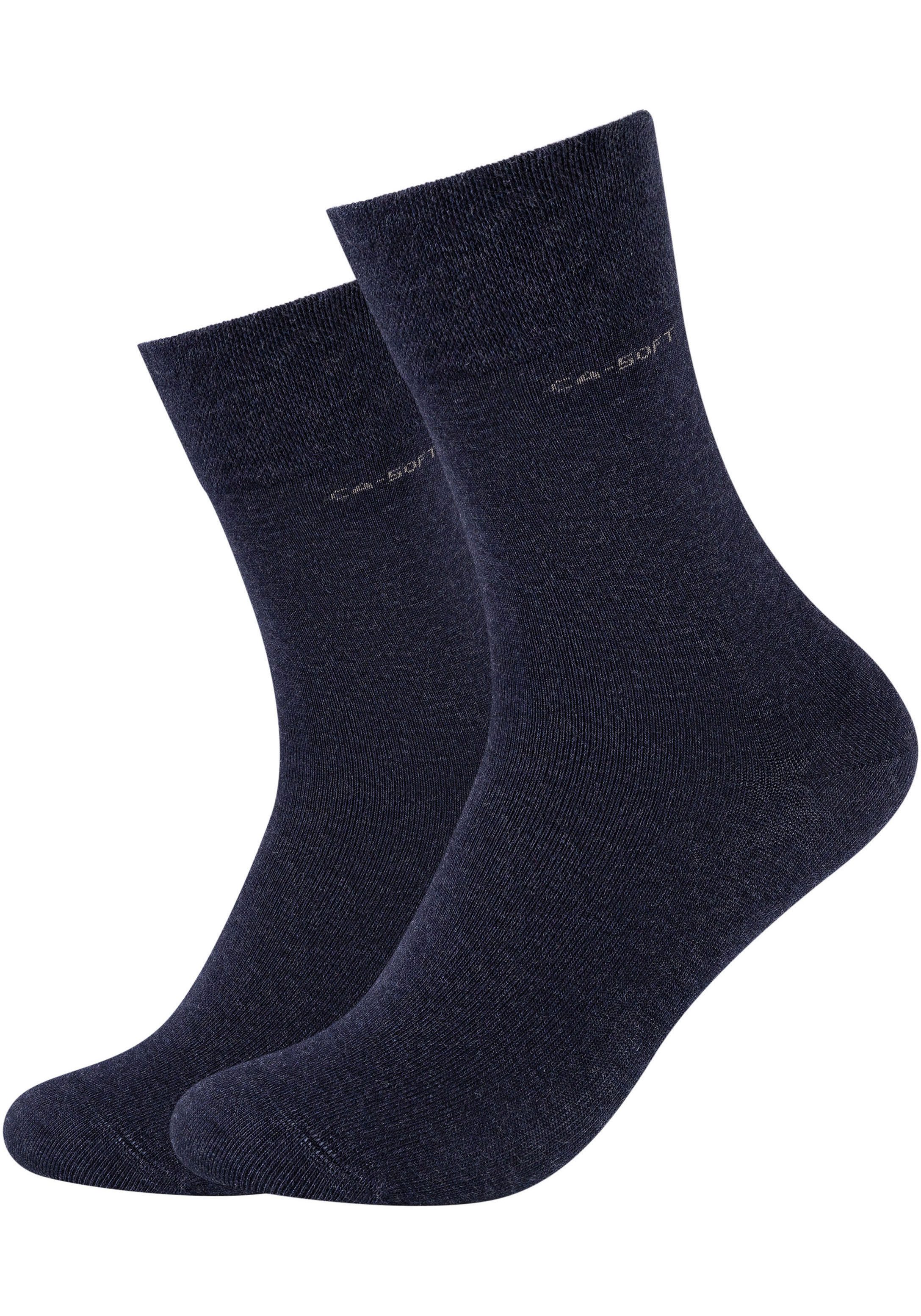 Camano Socken ca-soft (4 Paar) mit verstärktem Fersen- und Zehenbereich günstig online kaufen