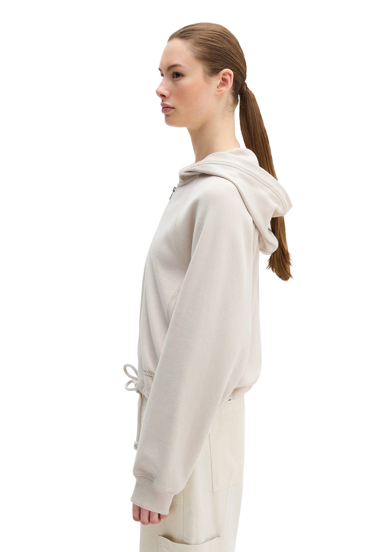 Marc O'Polo Sweatjacke aus reiner Bio-Baumwolle günstig online kaufen