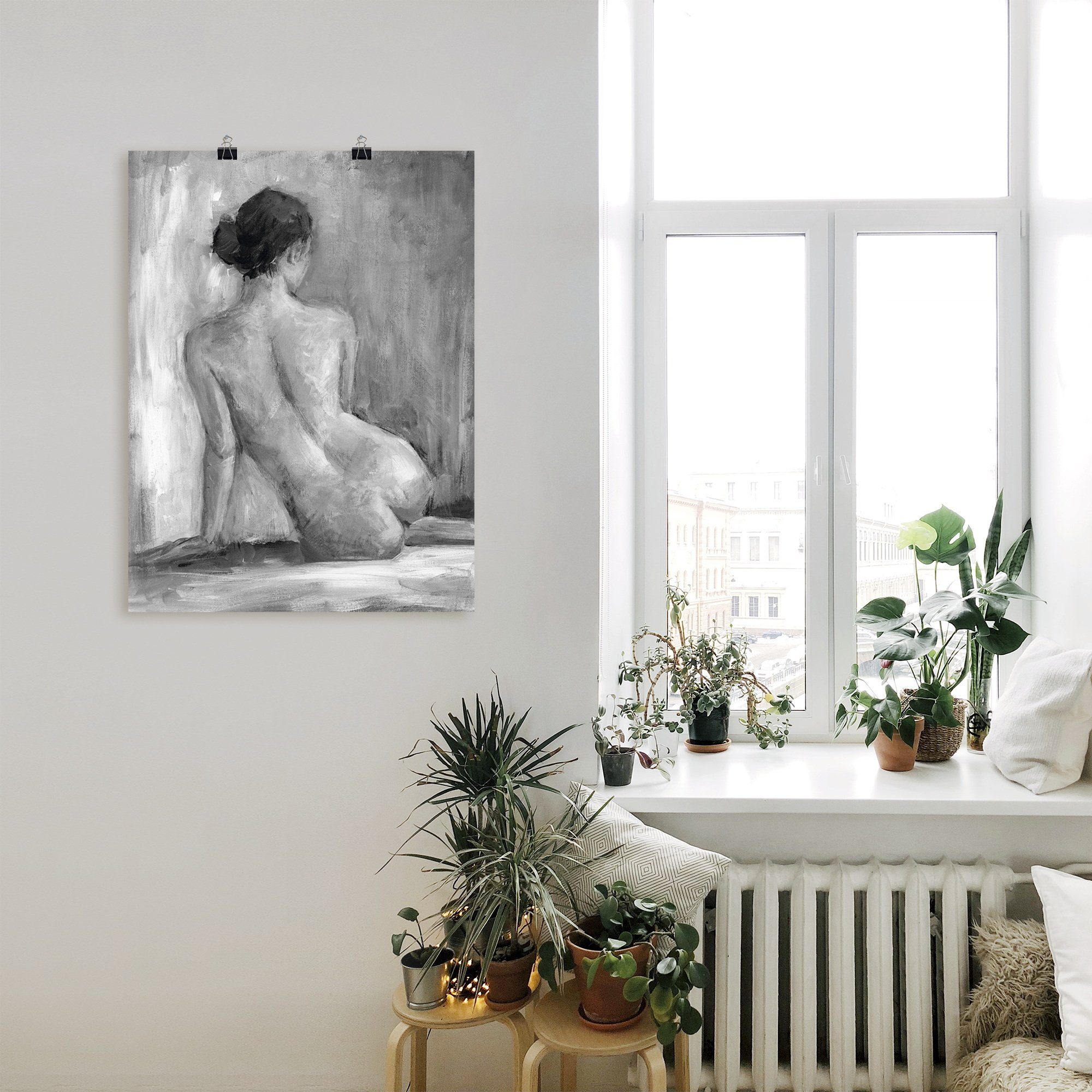 Artland Wandbild Figur in schwarz & günstig online kaufen