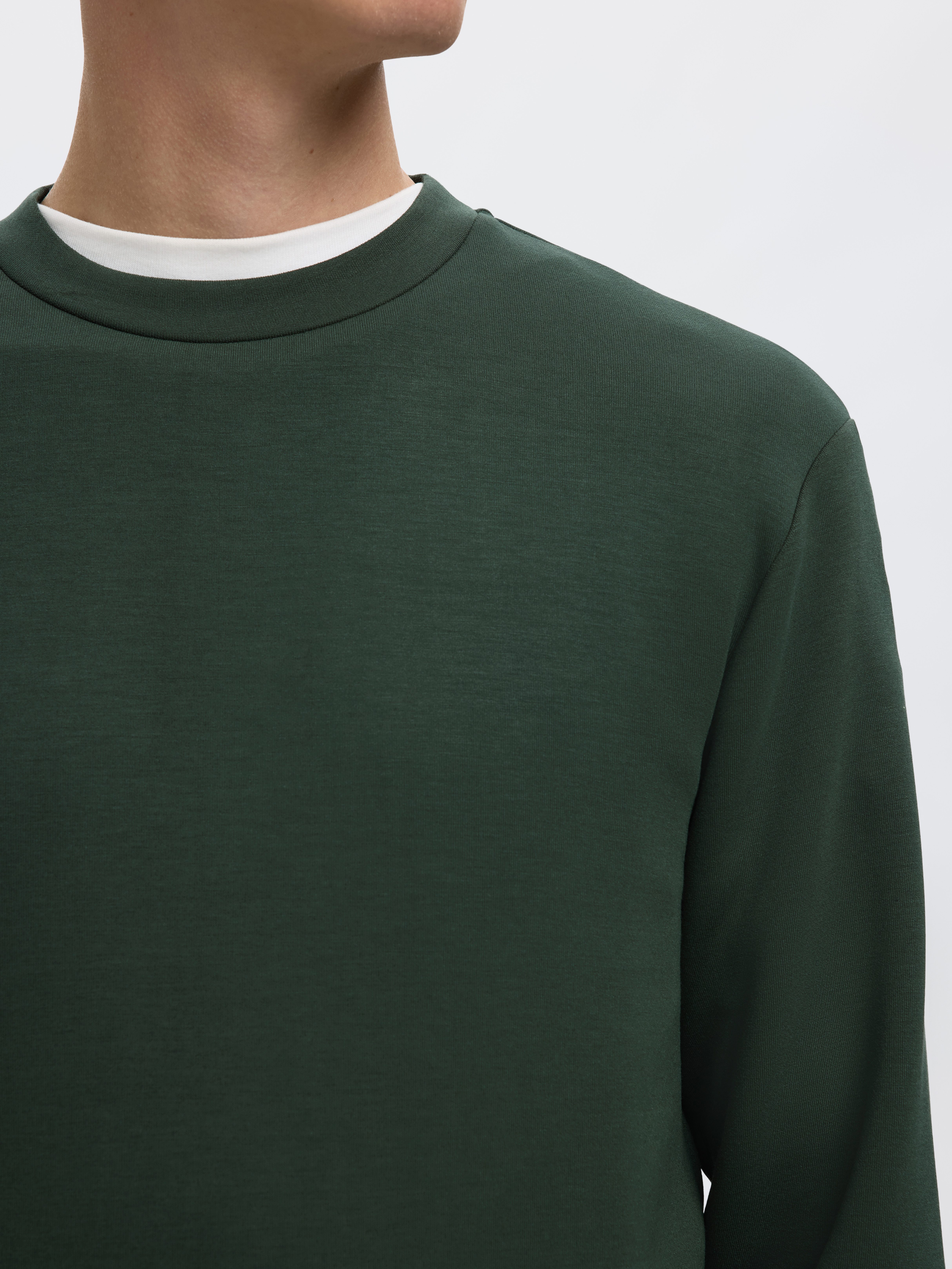 Selected Sweatshirt SLHEMANUEL SOFT CREW NECK günstig online kaufen