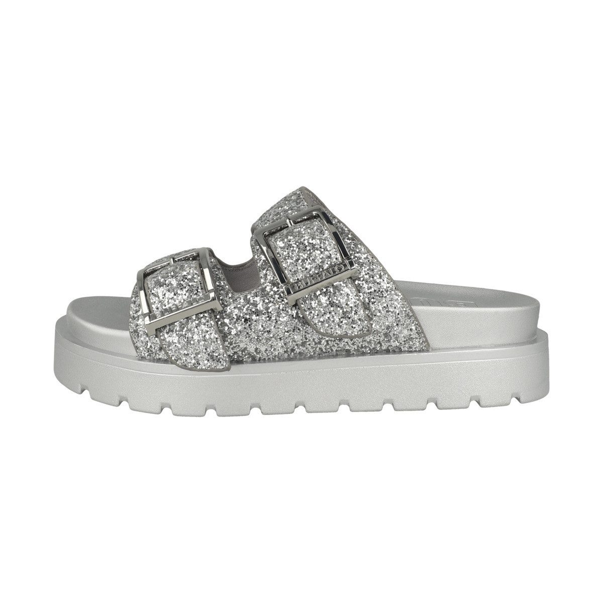 Buffalo Raya Ari Glam Damen Pantolette Hausschuhe, Sandaletten, Mules, Pantoffeln, Slipper
