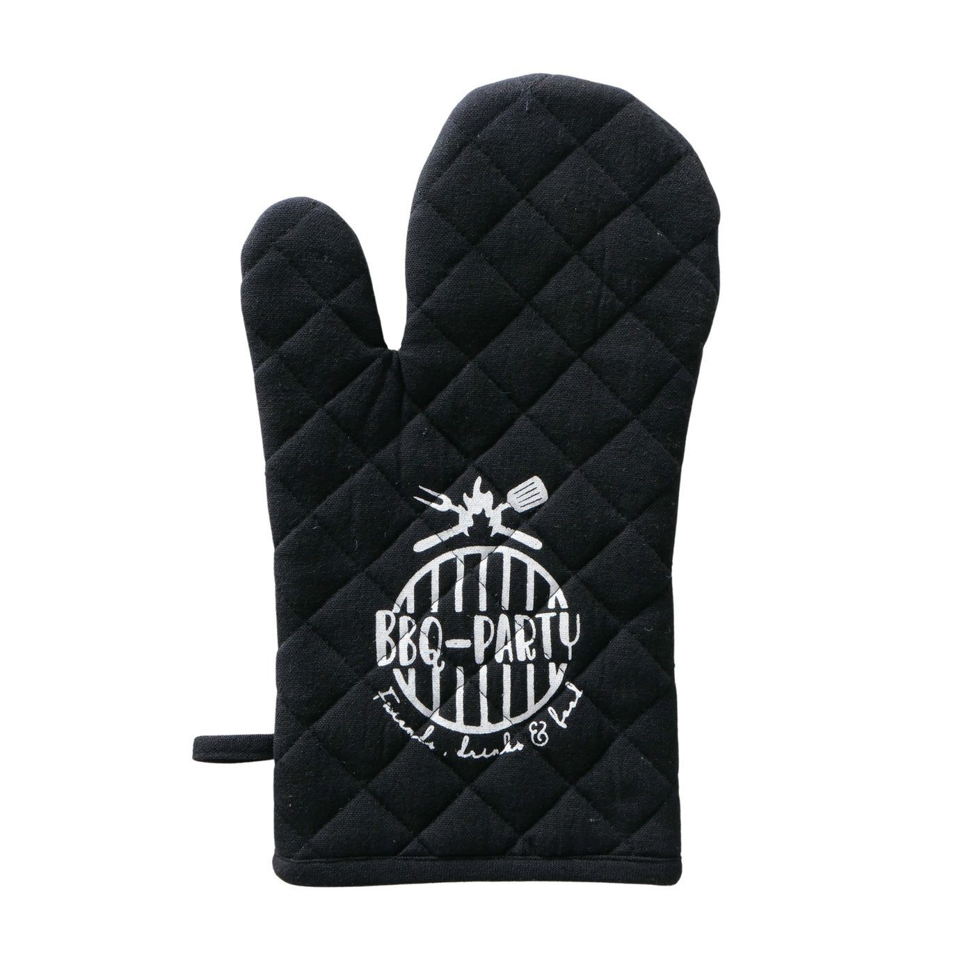 BOLTZE GRUPPE GmbH Topfhandschuhe Küchenhandschuh BBQ, Baumwolle, universal, (Küchen-Set)