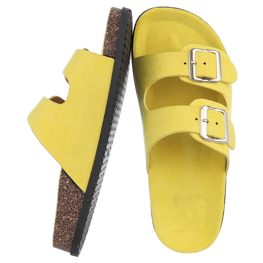 Ital-Design Damen Komfort Sandale mit Schnallen für Freizeit und Alltag Pan günstig online kaufen