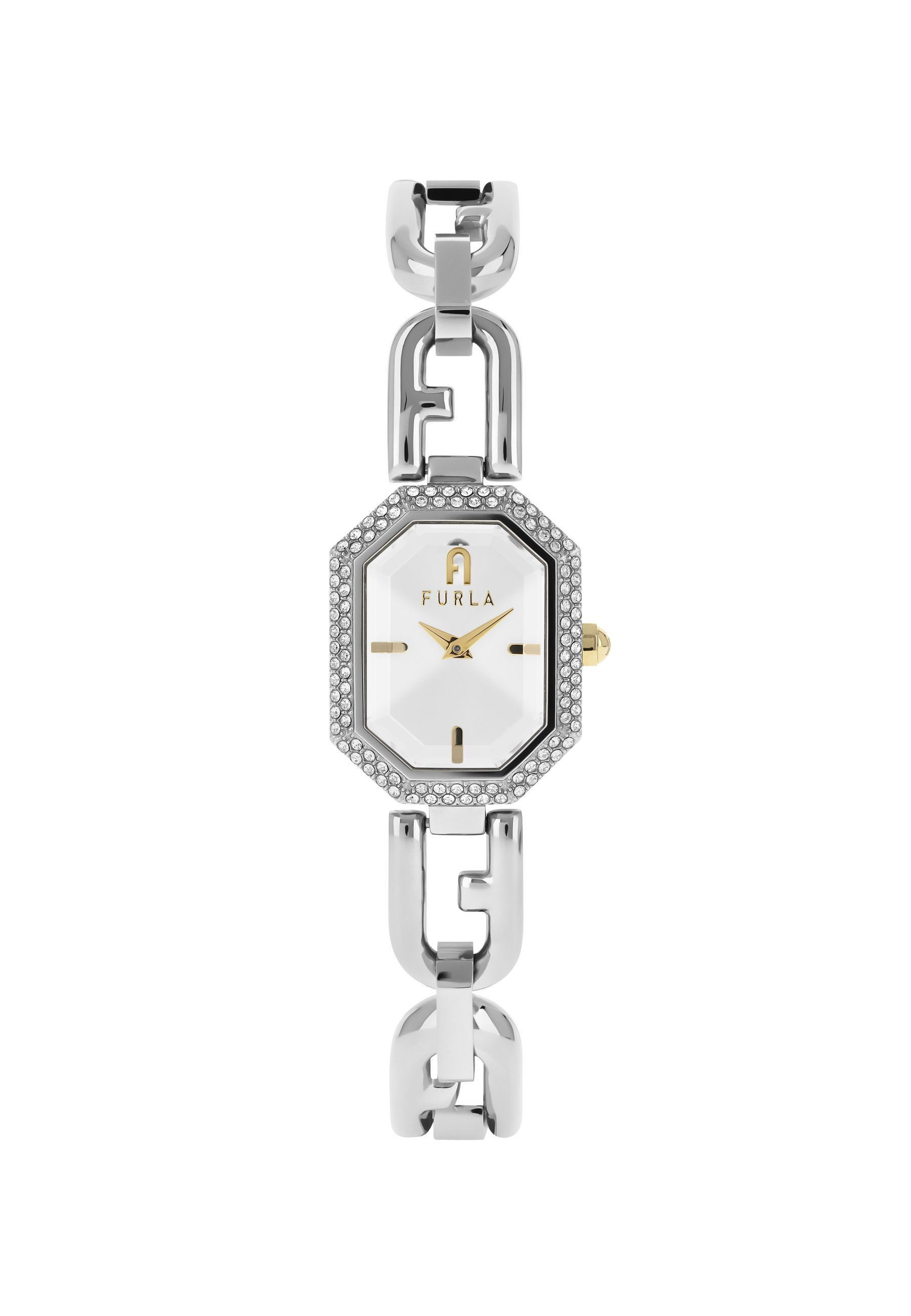 Furla Quarzuhr FURLA OCTAGONAL, (1-tlg), Quarz-Analoguhr