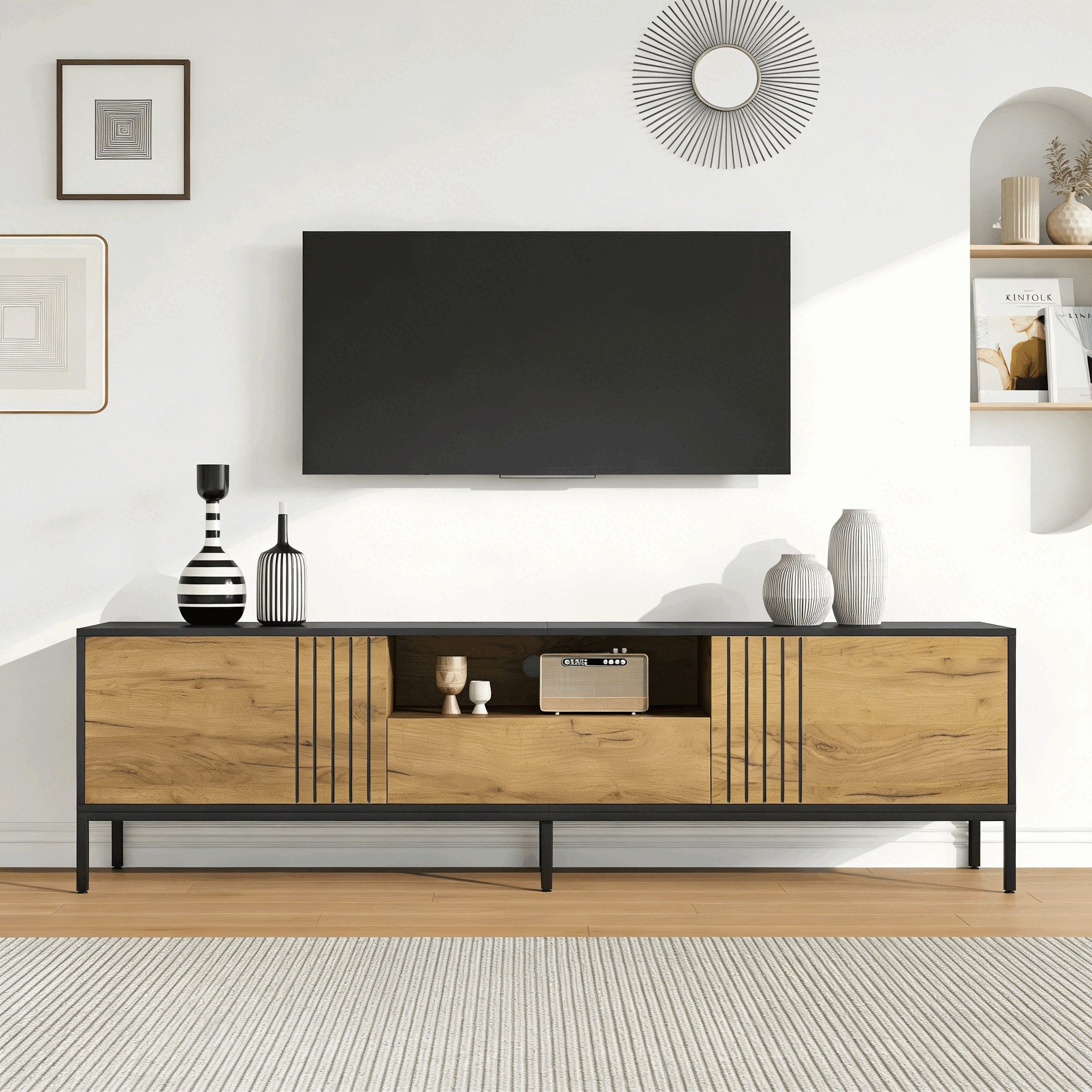 Lowboard TV-Schrank Fernsehtisch TV-Ständer