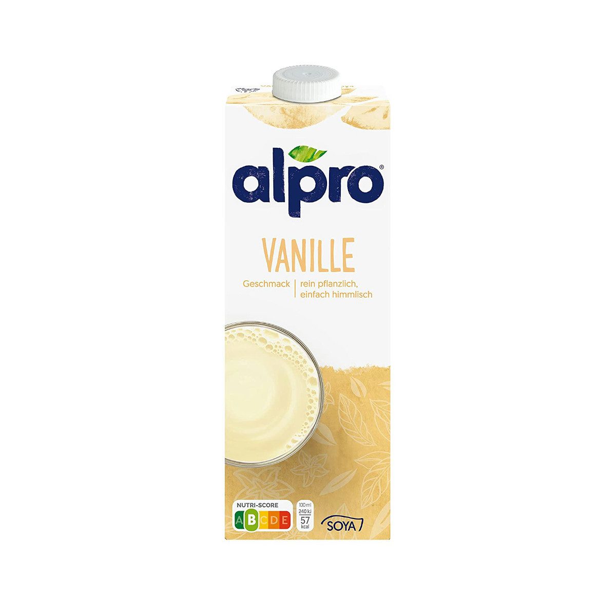 Alpro Milchmischgetränk, Alpro Sojadrink mit Vanille Reich an pflanzlichem Protein 1000ml