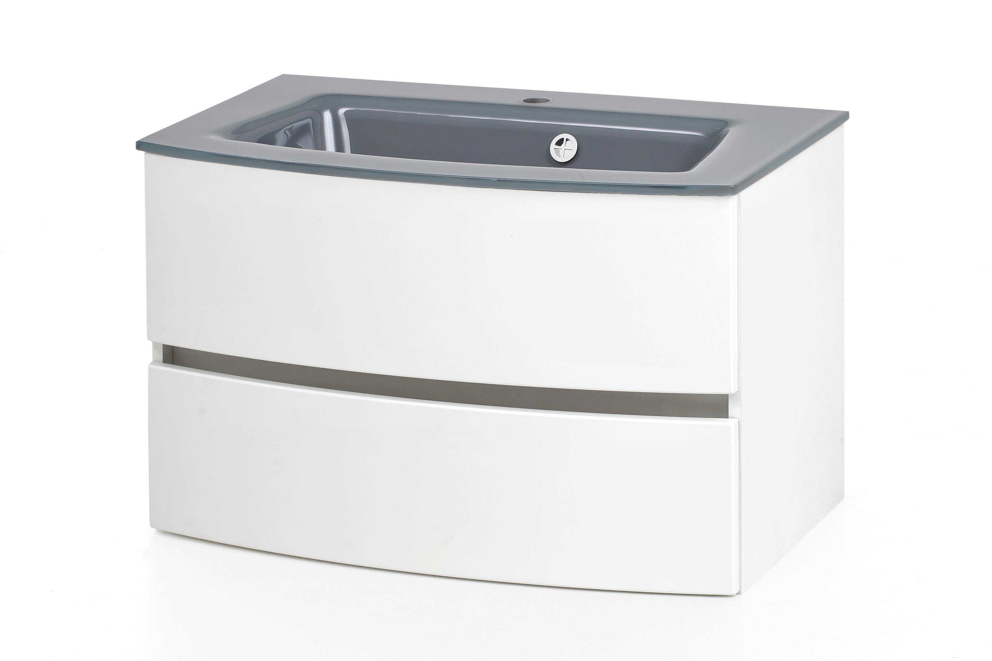 HELD MÖBEL Waschtisch-Set 80 x 53 x 49 cm (B/H/T)