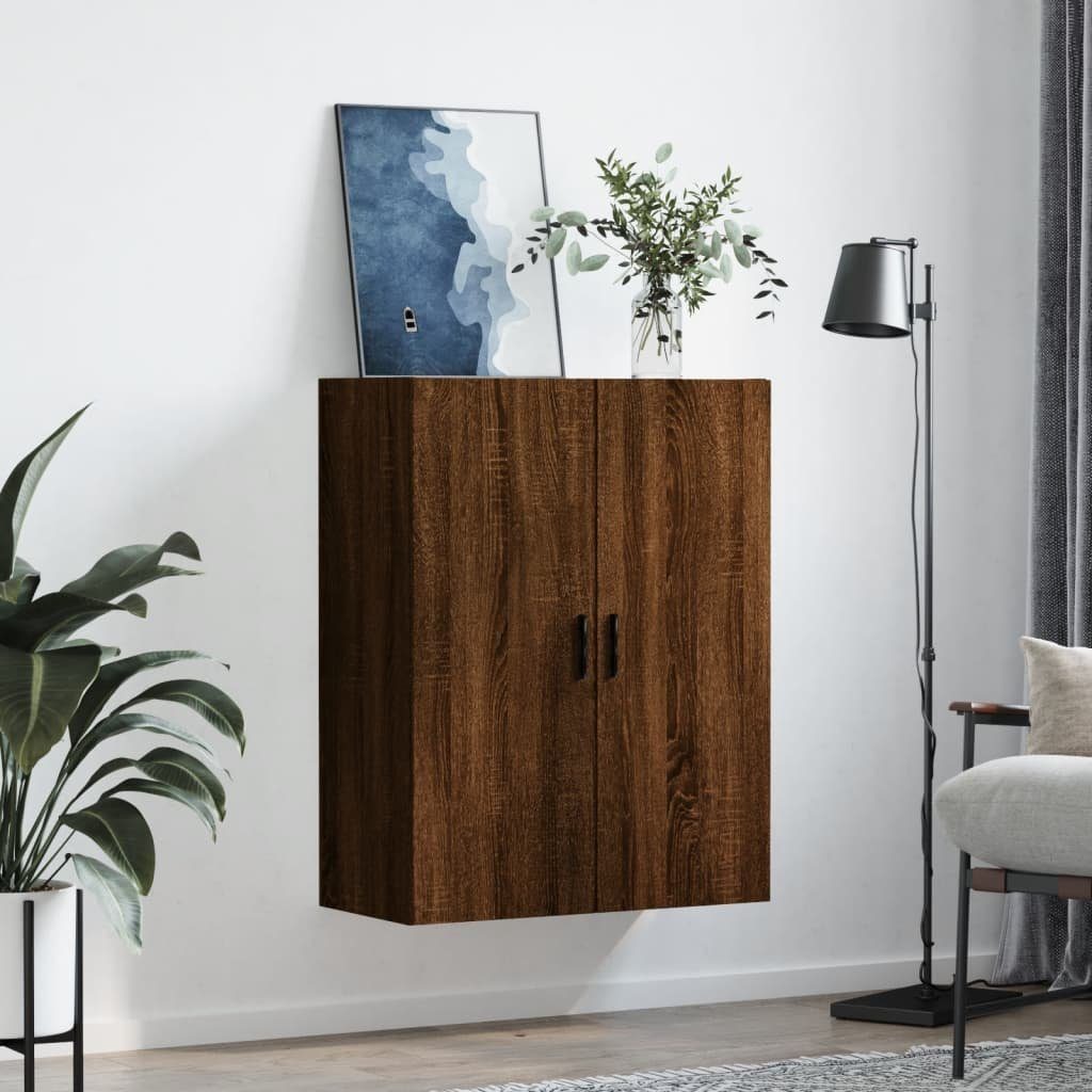 vidaXL Hängeschrank Wandschrank Braun Eichen-Optik 69,5x34x90 günstig online kaufen