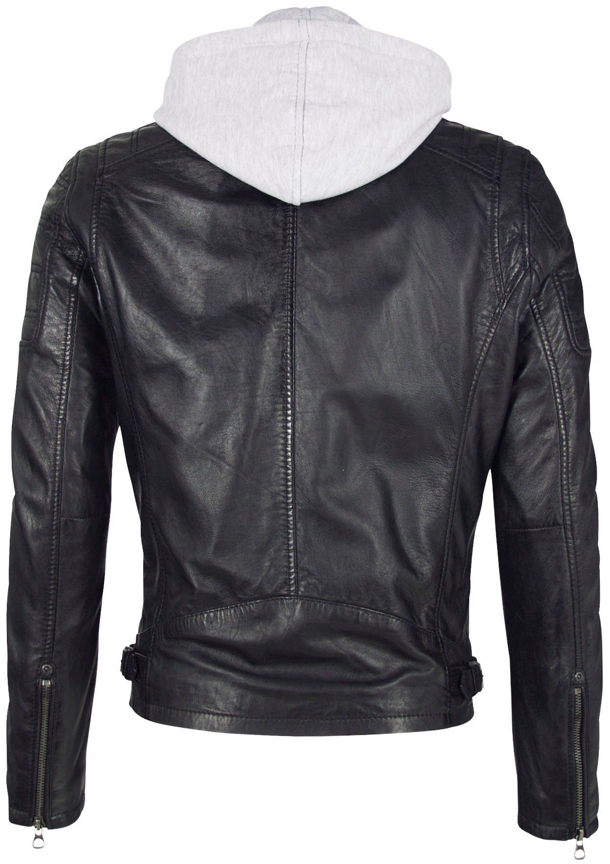 Mauritius Lederjacke Rylo LAKEV Reißverschluss, Reißverschlusstaschen günstig online kaufen