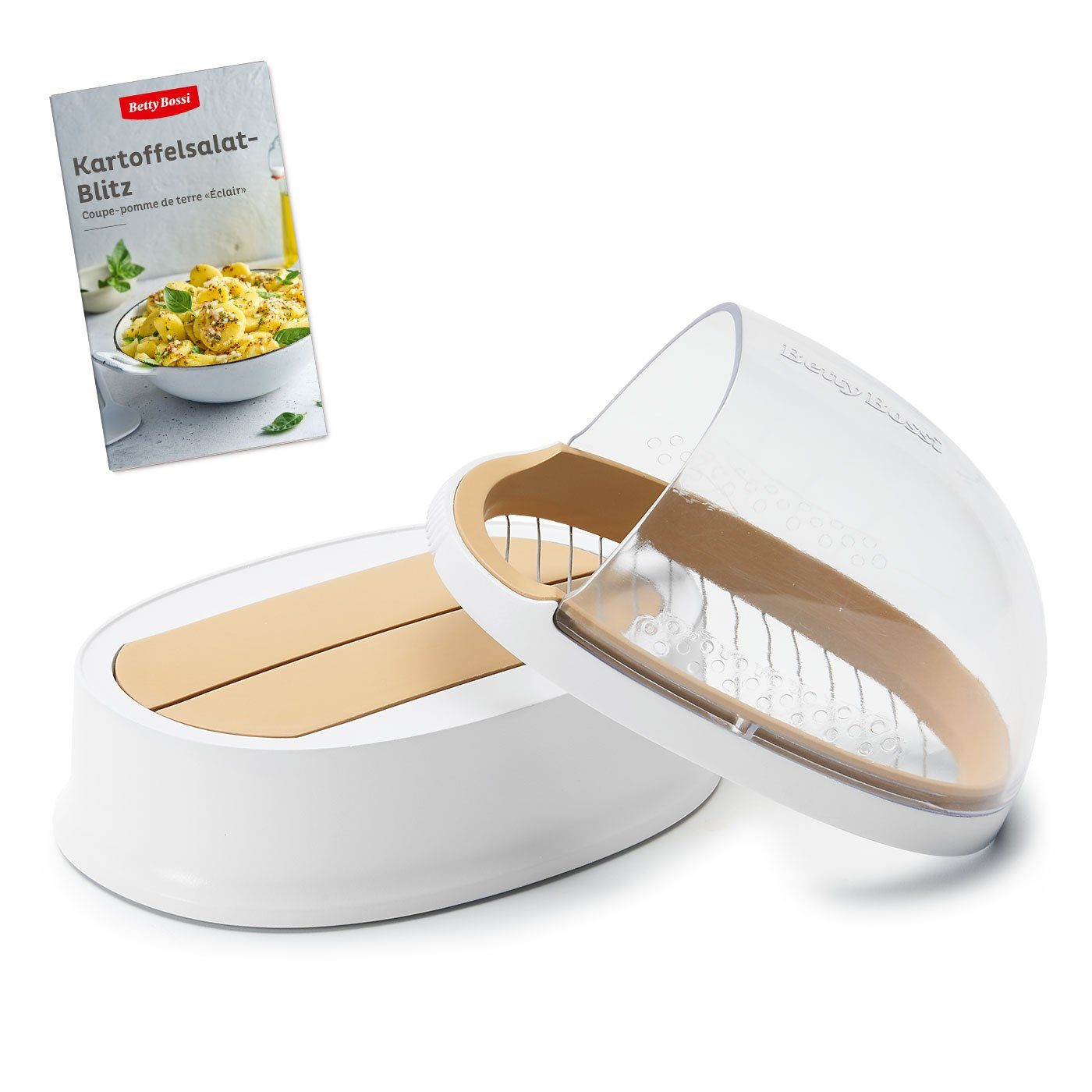 Betty Bossi Овощерезка Kartoffelsalat-Blitz, mit Rezeptheft