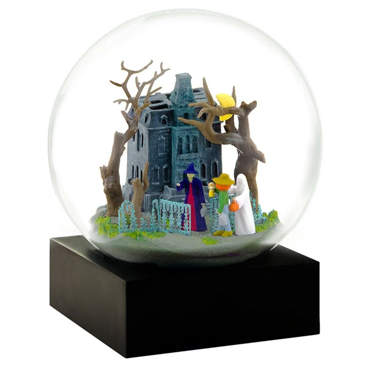 Cool Snow Globes Skulptur Schneekugel Haunted House