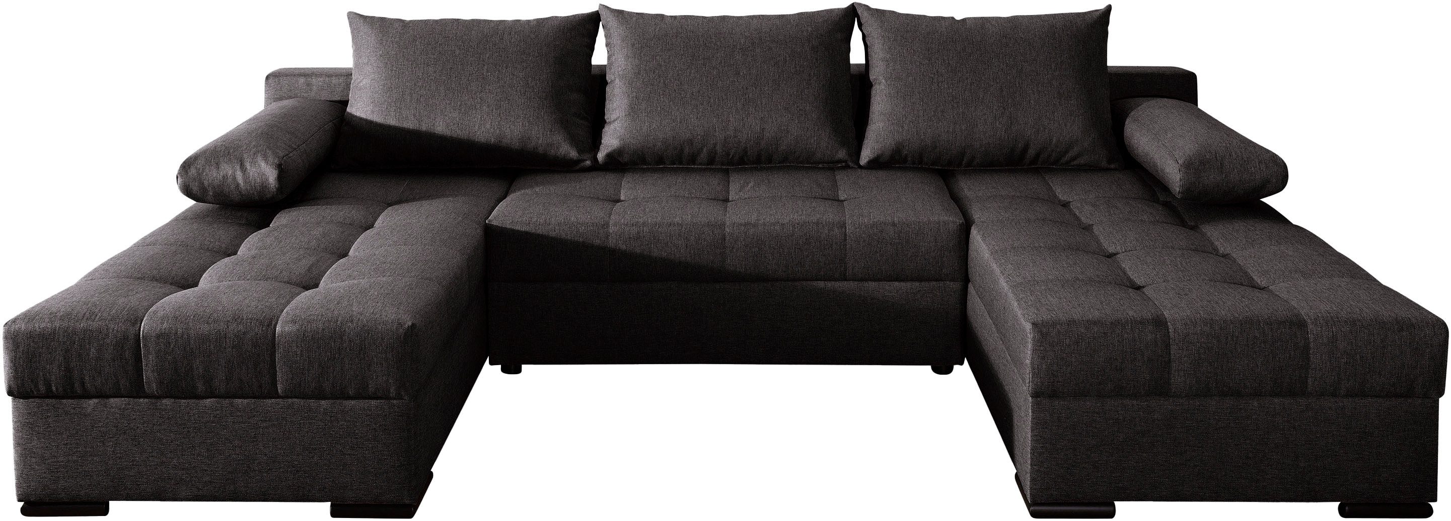 Wohnlandschaft Josy U-Form, B: 269 cm