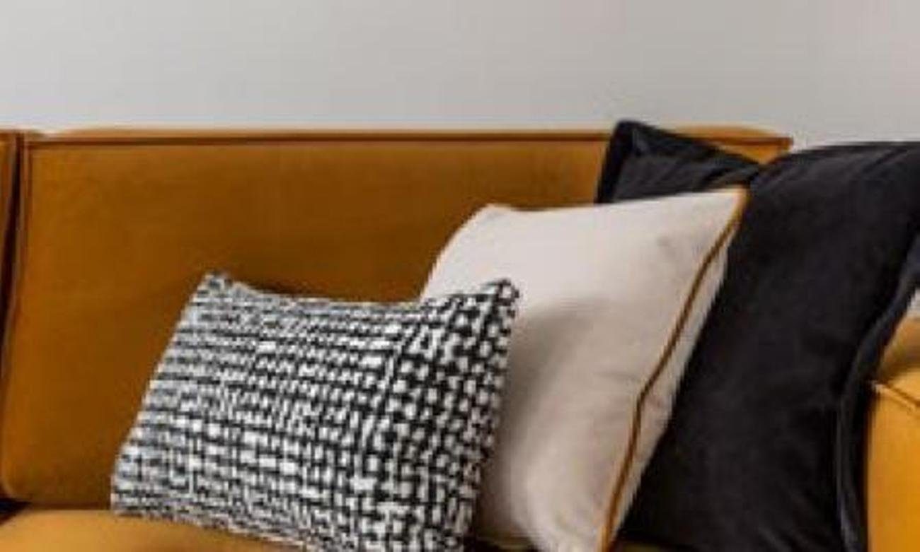 4tlg. JVmoebel Stoff, Sofa Luxus Möbel Design Sofagarnitur (5-St) Couchen Couch Wohnzimmer-Set Textil