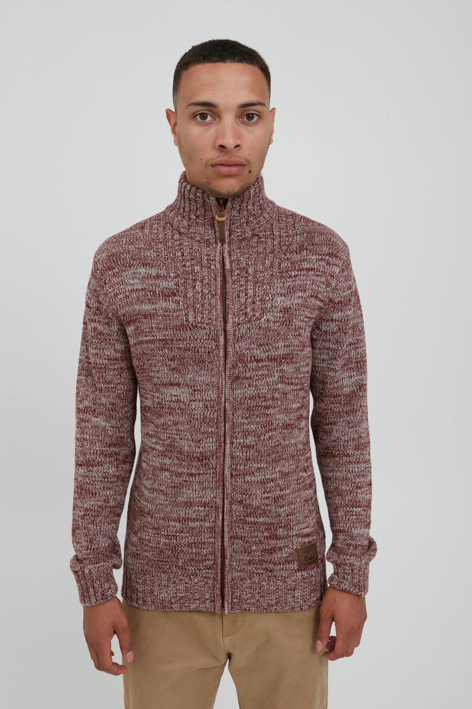 !Solid Strickjacke SDPomeroy Cardigan mit hochabschließendem günstig online kaufen