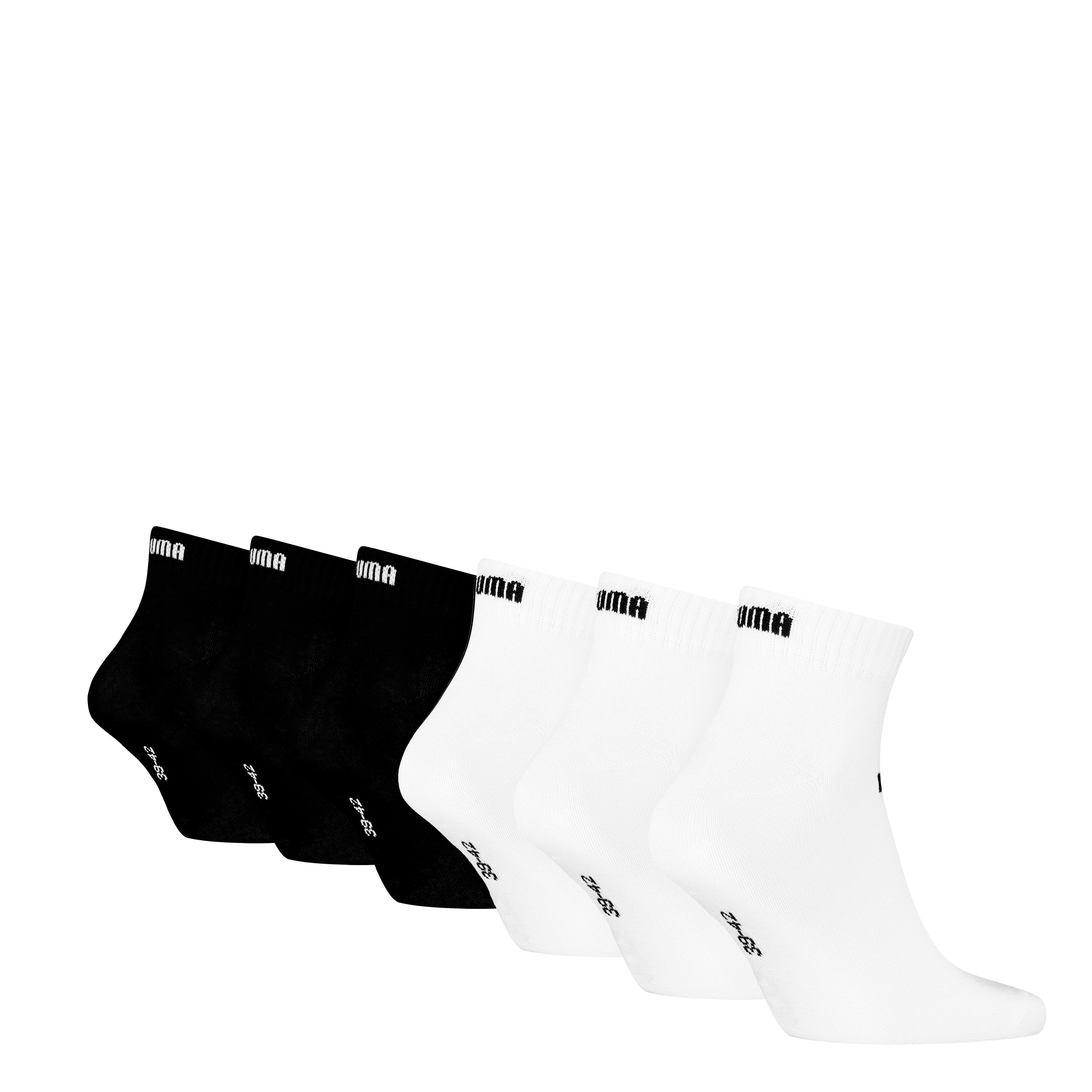 PUMA Sportsocken PUMA Unisex Elements Quarter Socken knöchelhoch 6er Pack ( günstig online kaufen
