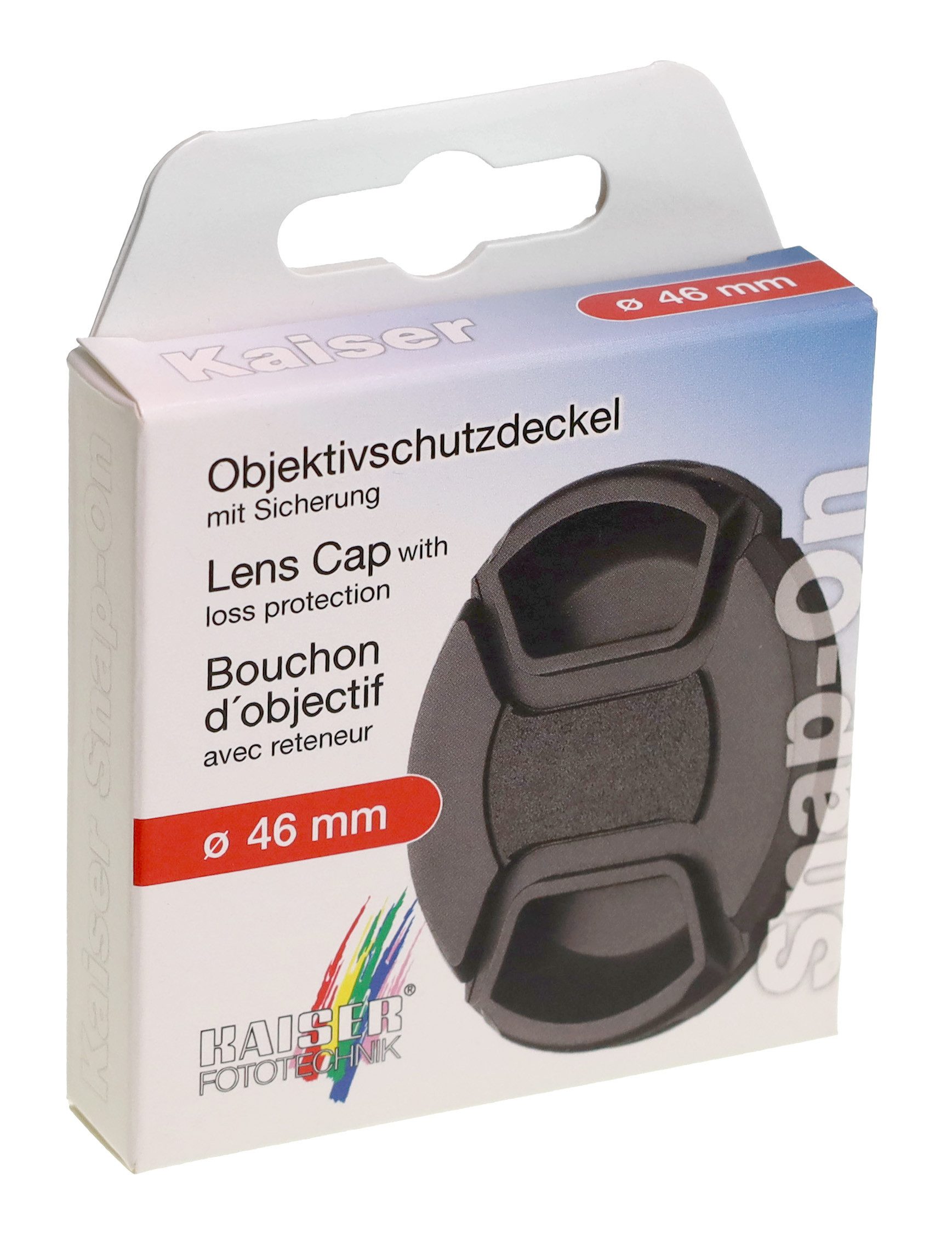 Kaiser Objektivdeckel Kaiser 6848 Objektivdeckel Snap-On 46mm