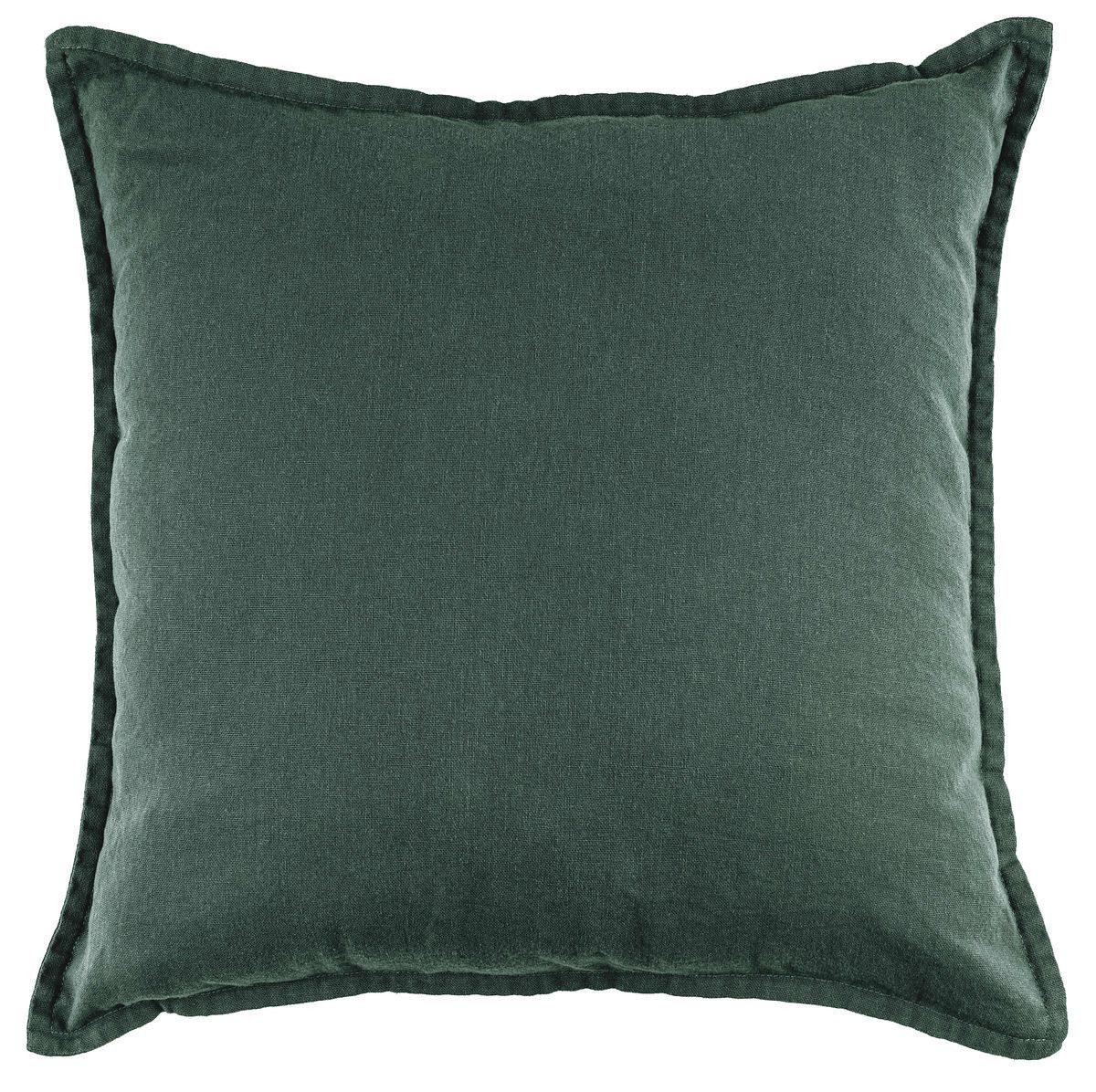 JACK Dekokissen 45x45cm Kissen Baumwolle inkl. Füllung Leinenoptik Mistral, große Auswahl, Uni, Bunt, kuschelig weiche Qualität