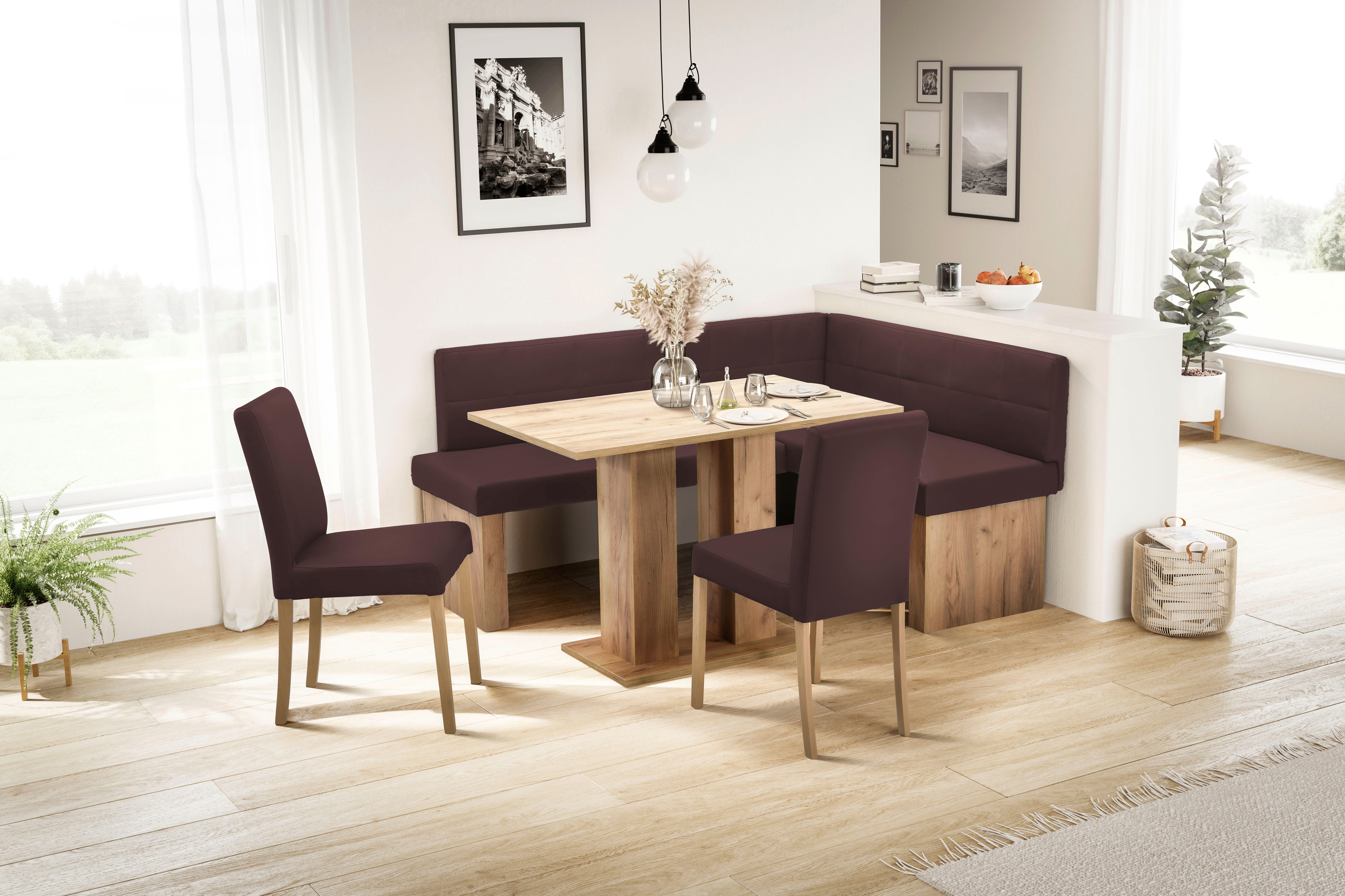 massivline&more Eckbank Anna 2, Breite 169 cm günstig online kaufen