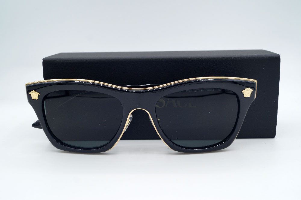 Versace Sonnenbrille VERSACE Sonnenbrille Sunglasses VE 2272 GB1 87