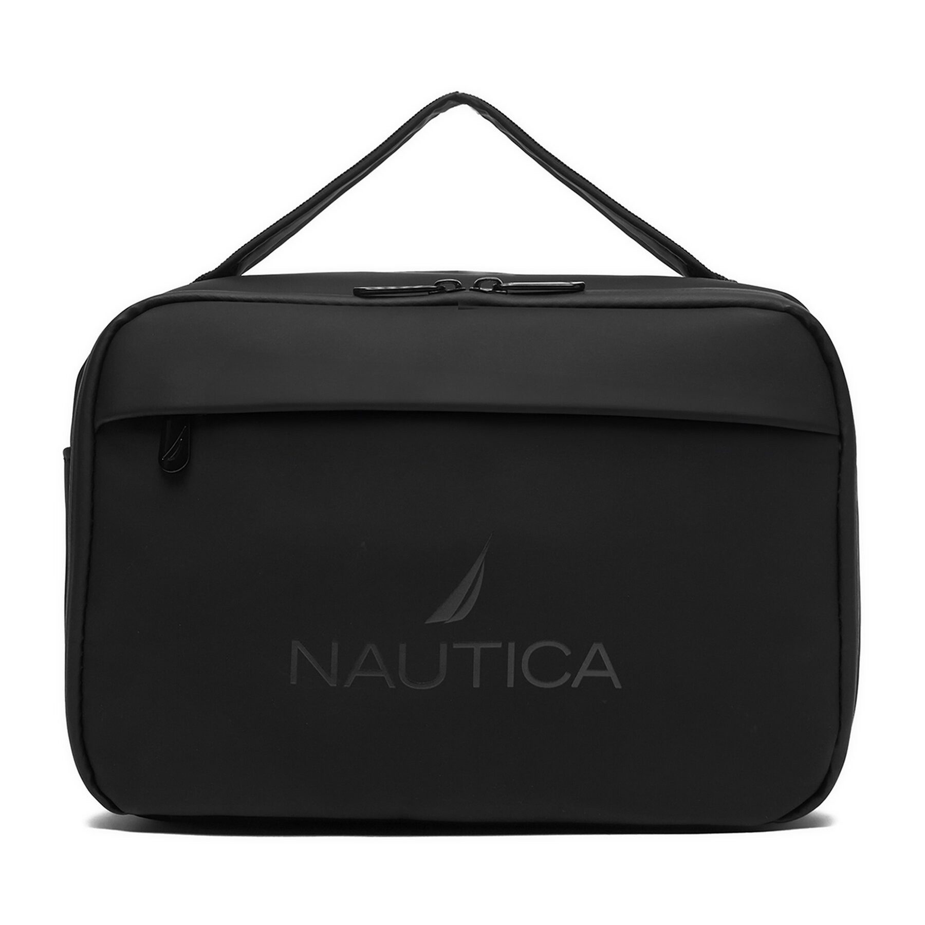 NAUTICA Handtasche Nautica Kosmetiktasche für Herren, Schwarz