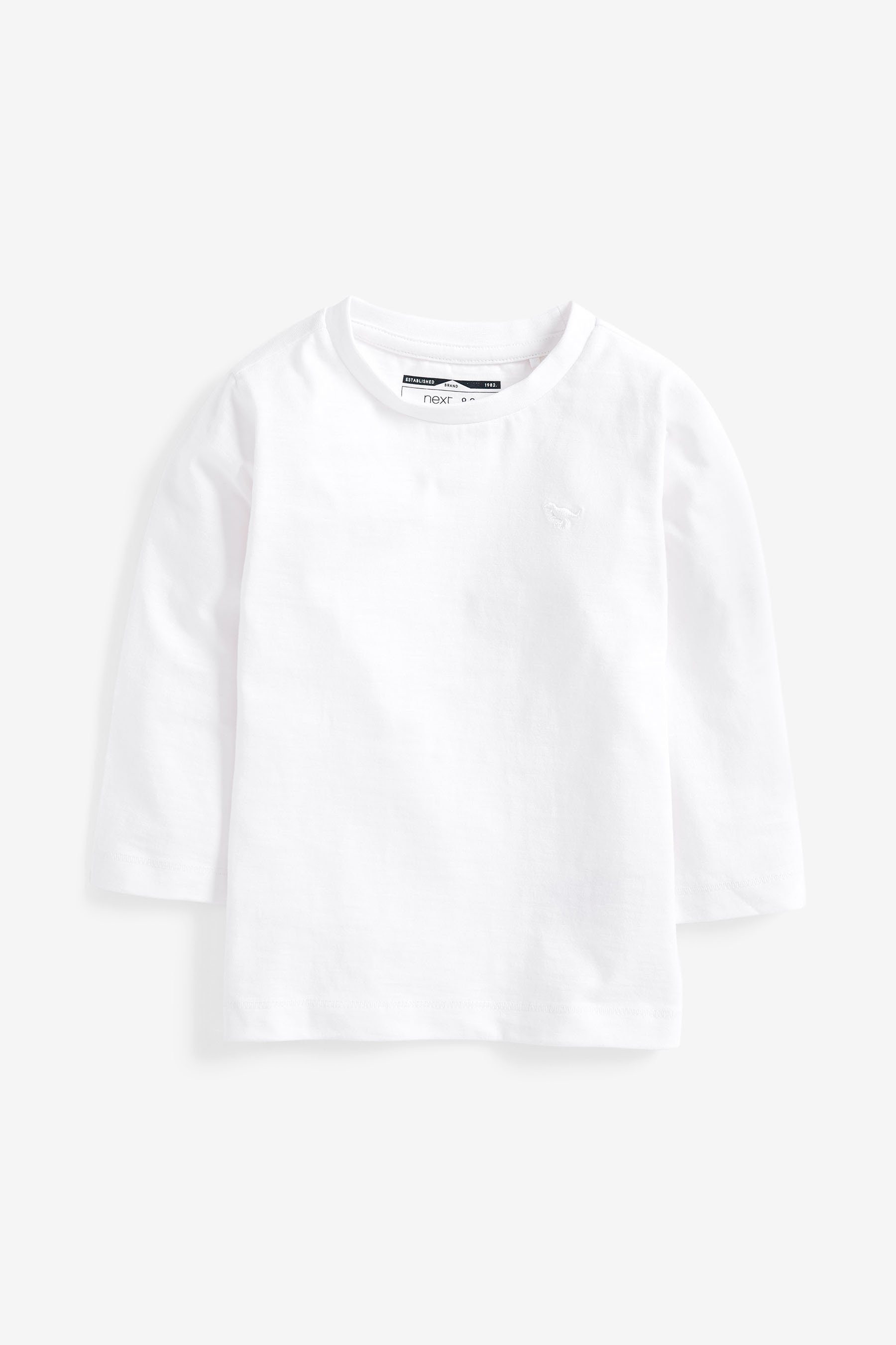 Next Langarmshirt Einfarbiges Shirt (1-tlg) günstig online kaufen