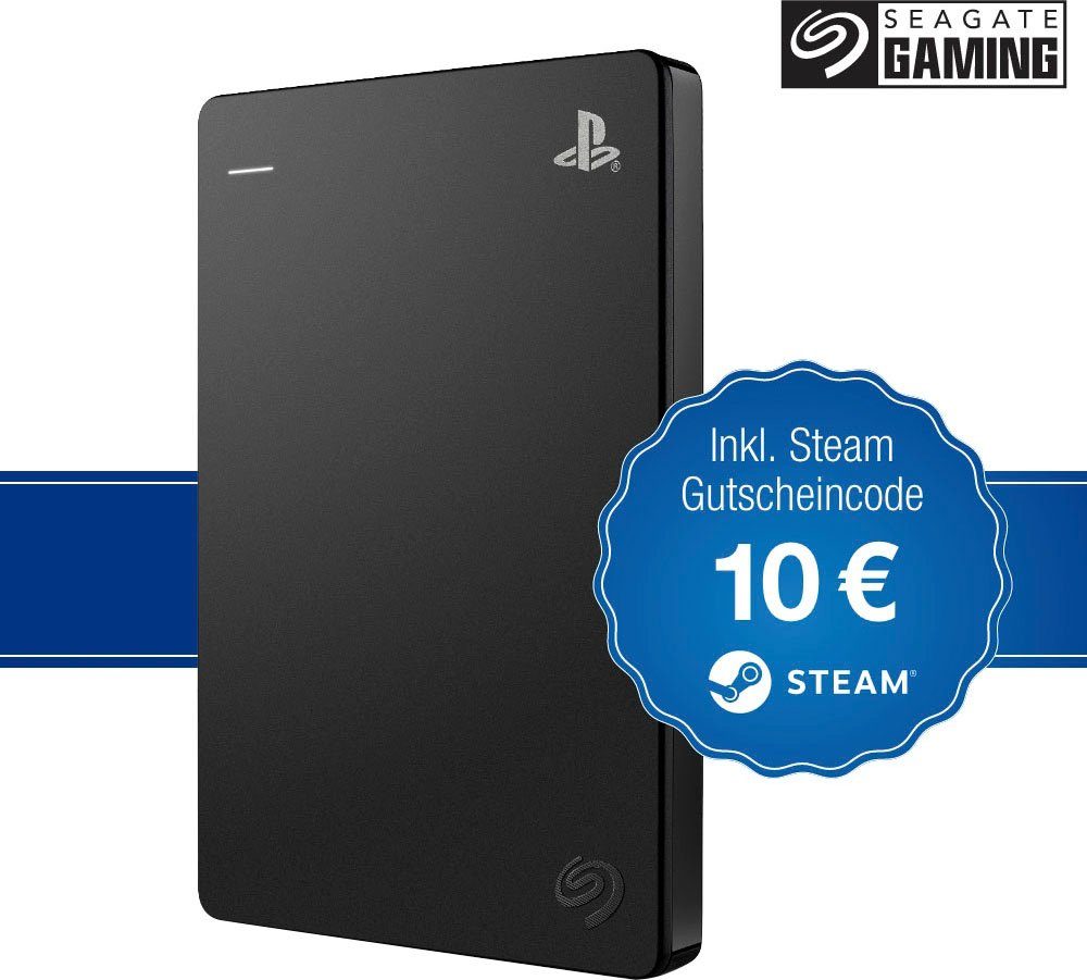 Seagate Game Drive für PS4 2TB + 10€ Steam Gutschein externe Gaming-Festplatte (2 TB)