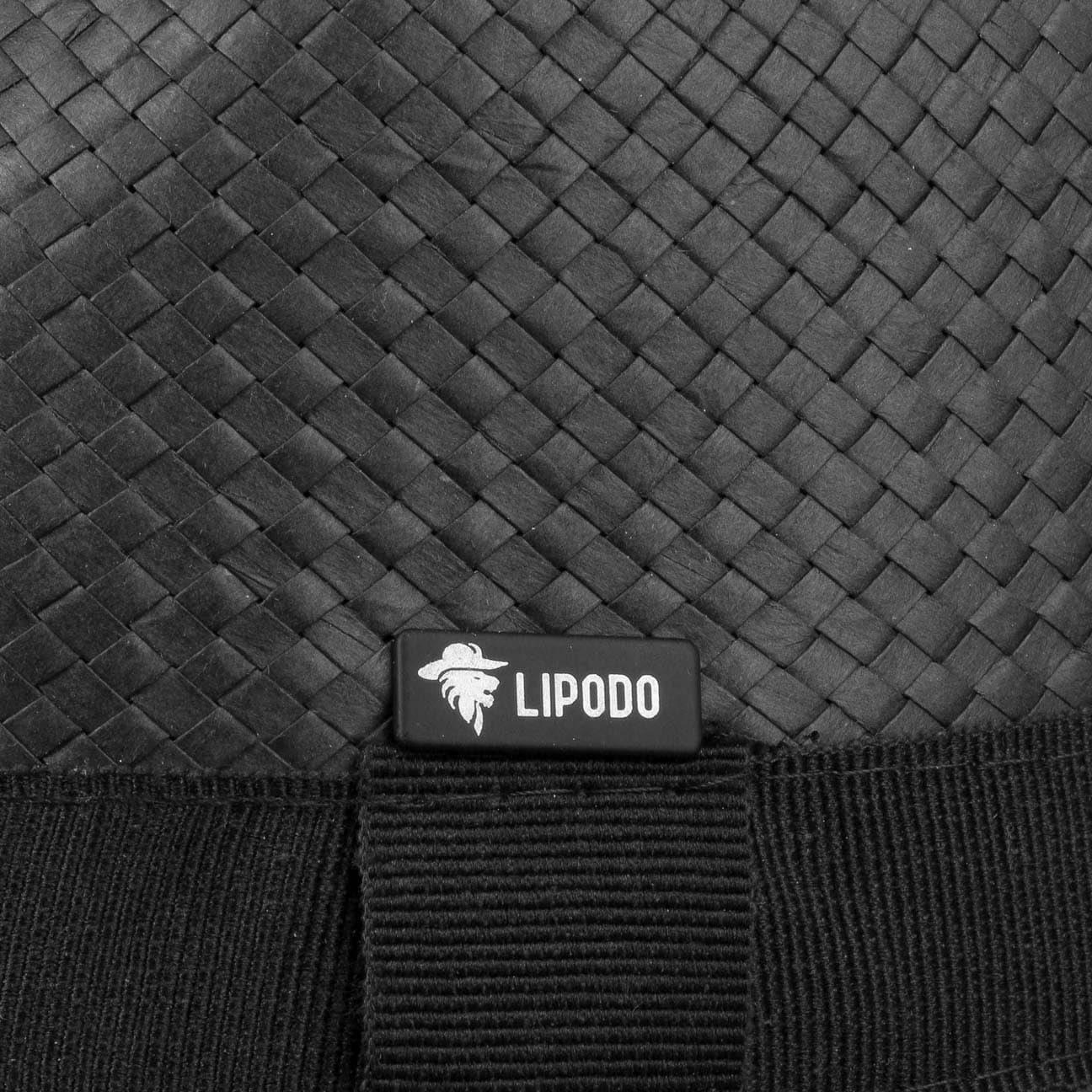 Lipodo Sonnenhut (1-St) Strandhut mit Ripsband, Made in Italy