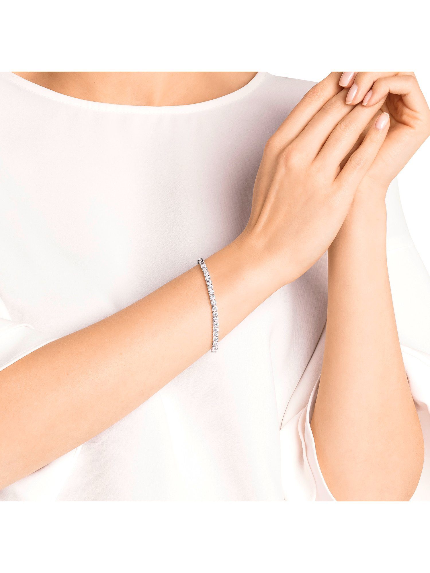 3. Bild von Swarovski Armband Swarovski Damen-Armband Metall Swarovski-Kristall