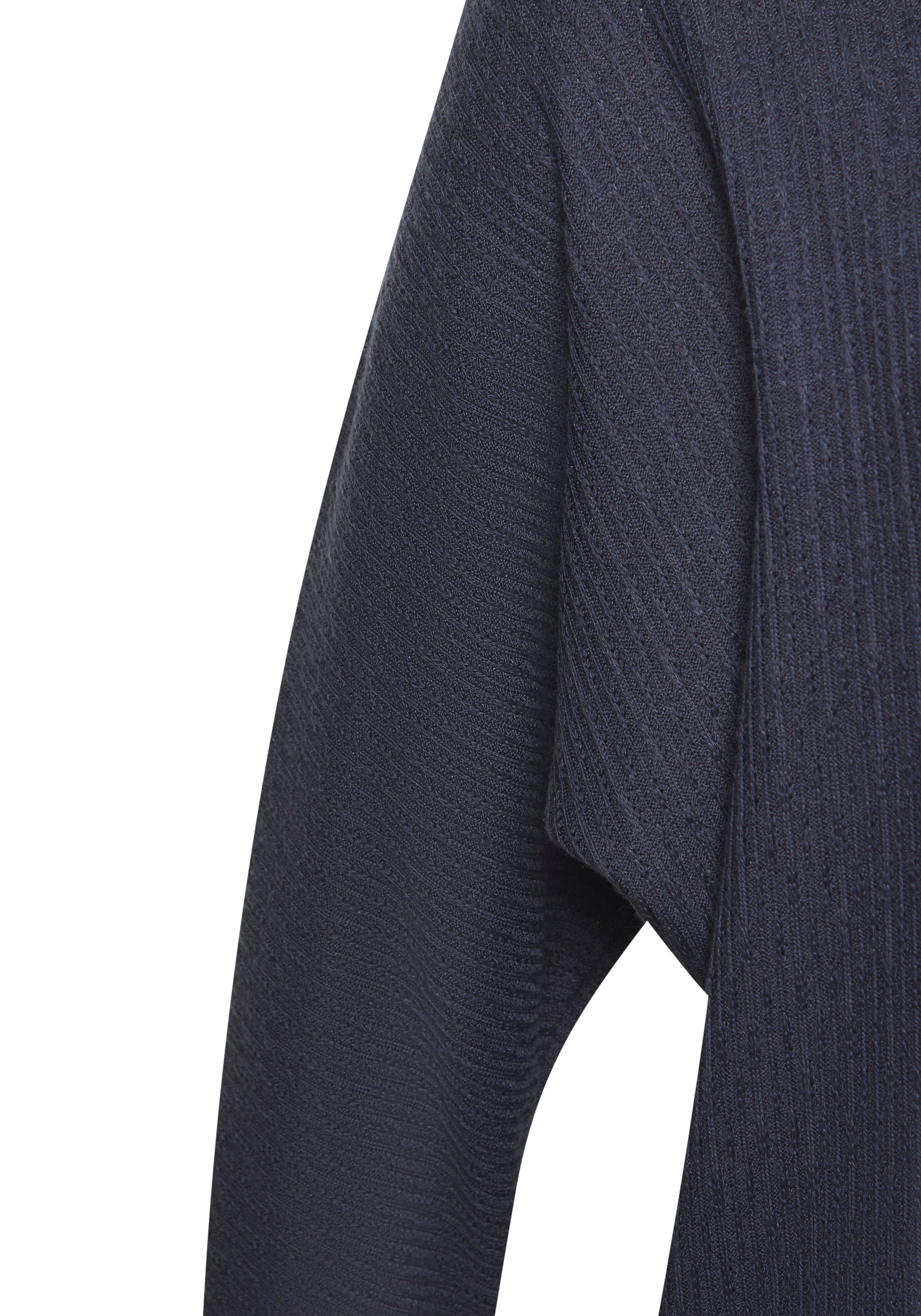 Vivance Langarmshirt in modischer Struktur-Optik aus pflegeleichter Strickqualität mit Viskose