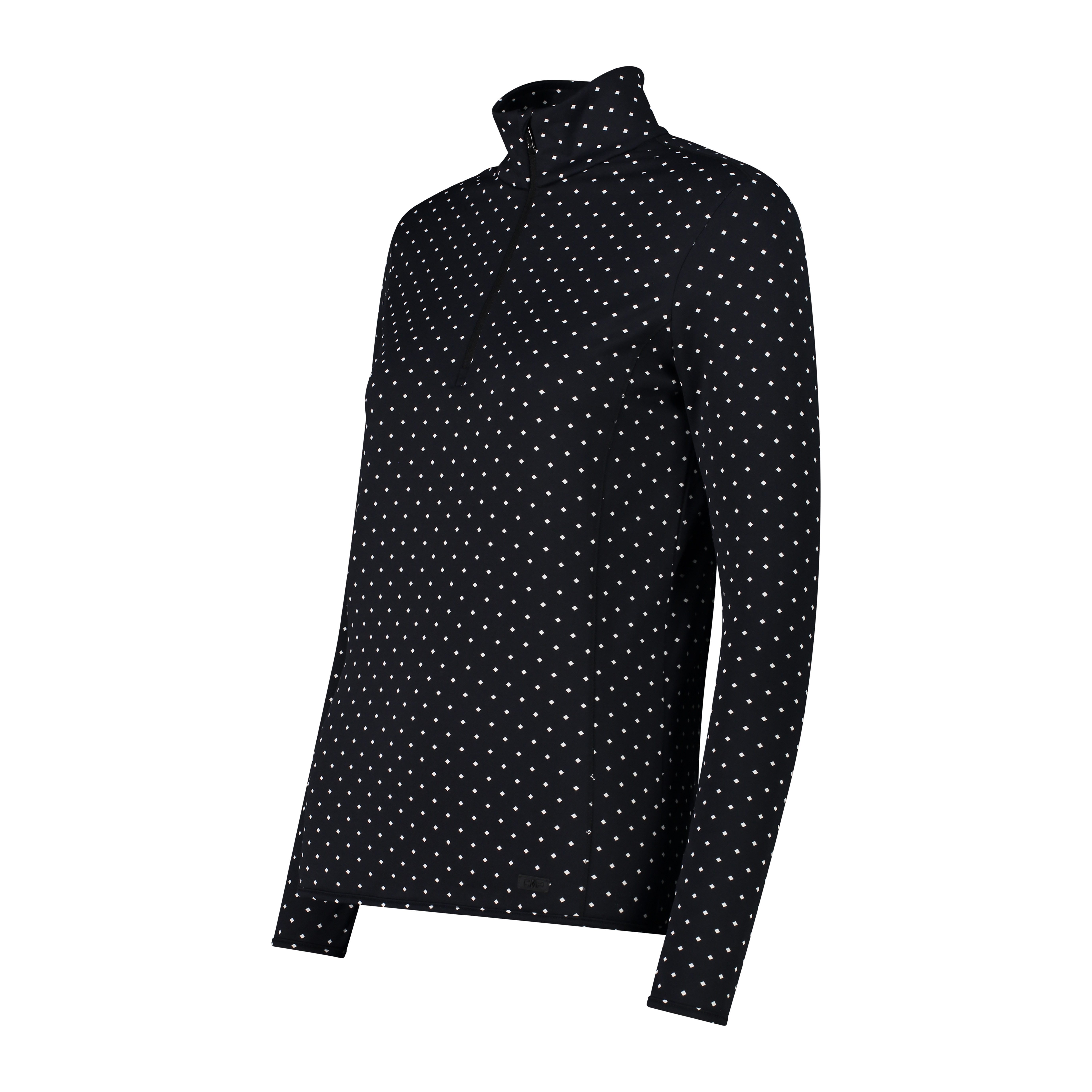 CMP Fleecejacke CMP Damen Langarmshirt Woman Printed Sweat 34L4306
