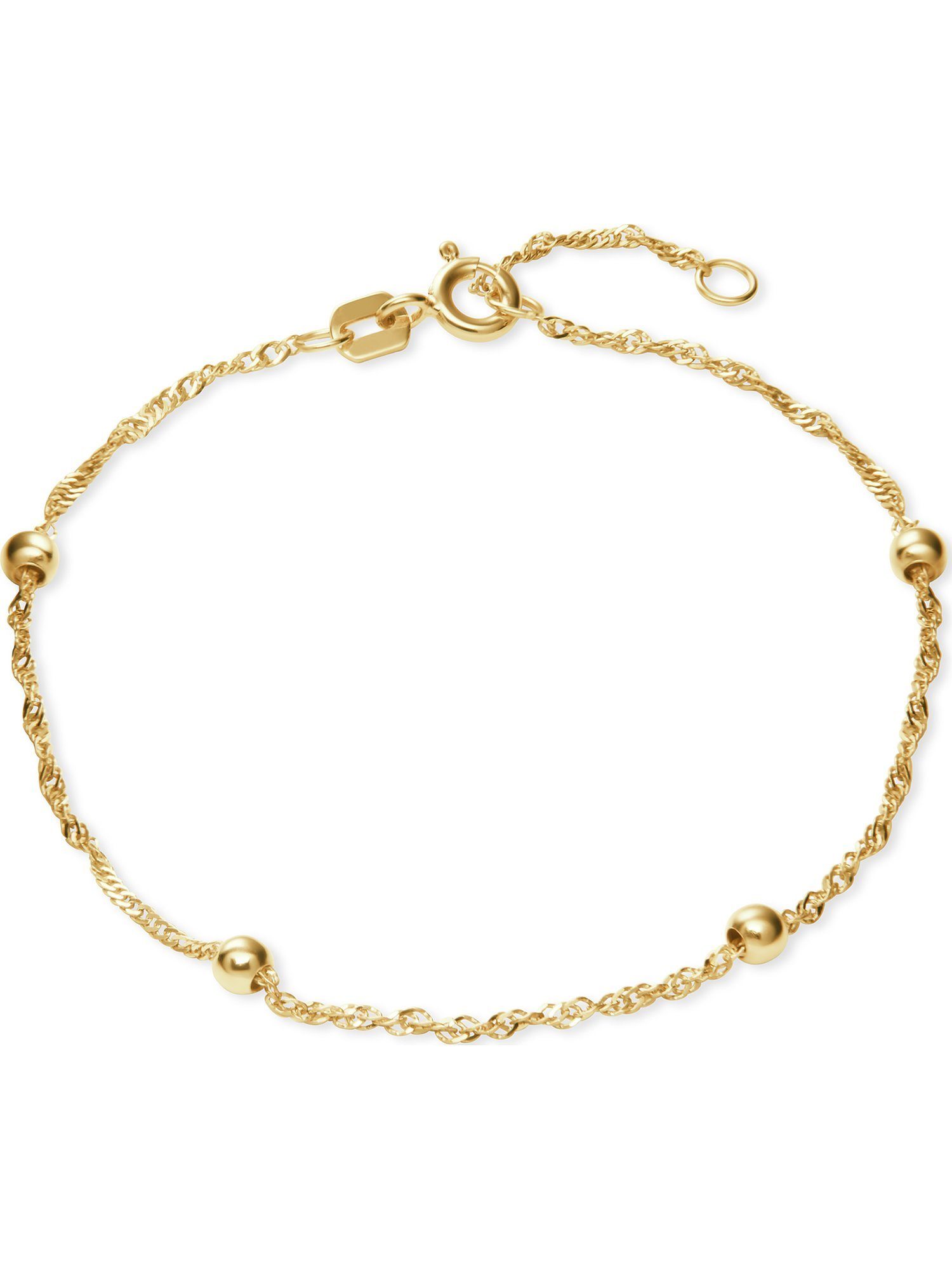 FAVS Silberarmband FAVS Damen-Armband 375er Gelbgold günstig online kaufen